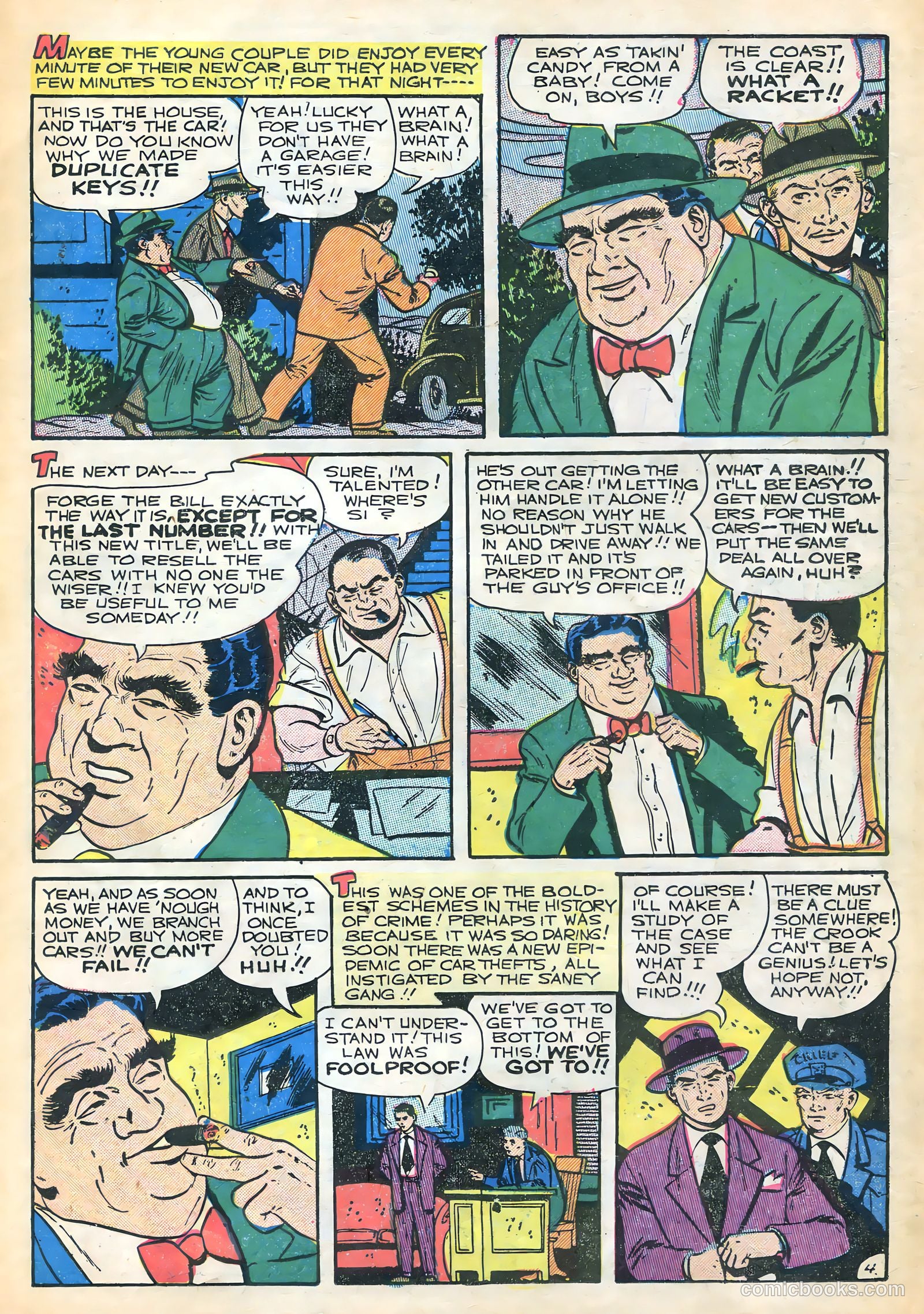 Shocking Mystery Cases #53 (1953) — page 14