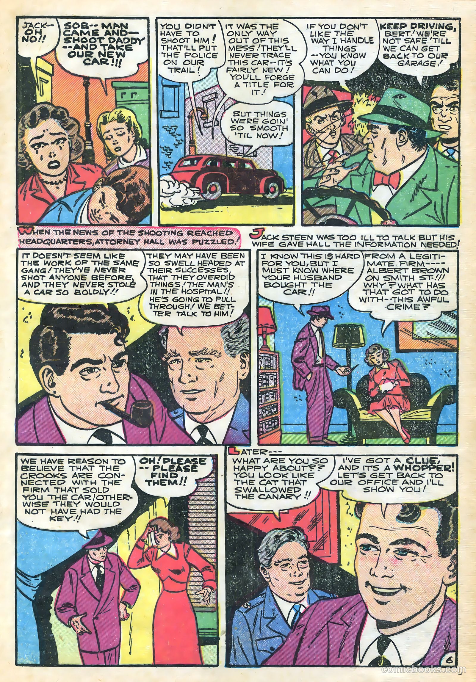 Shocking Mystery Cases #53 (1953) — page 16