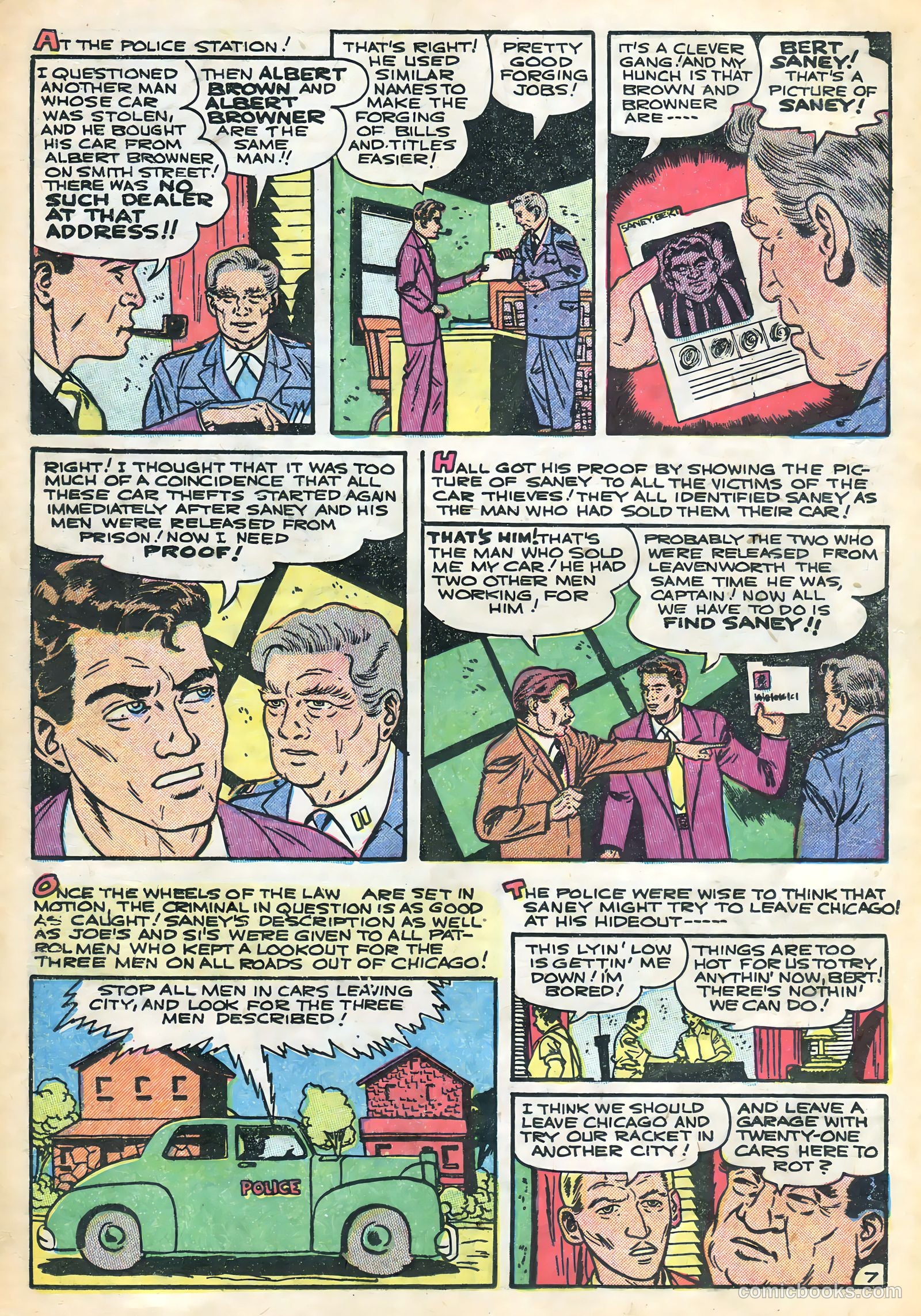 Shocking Mystery Cases #53 (1953) — page 17