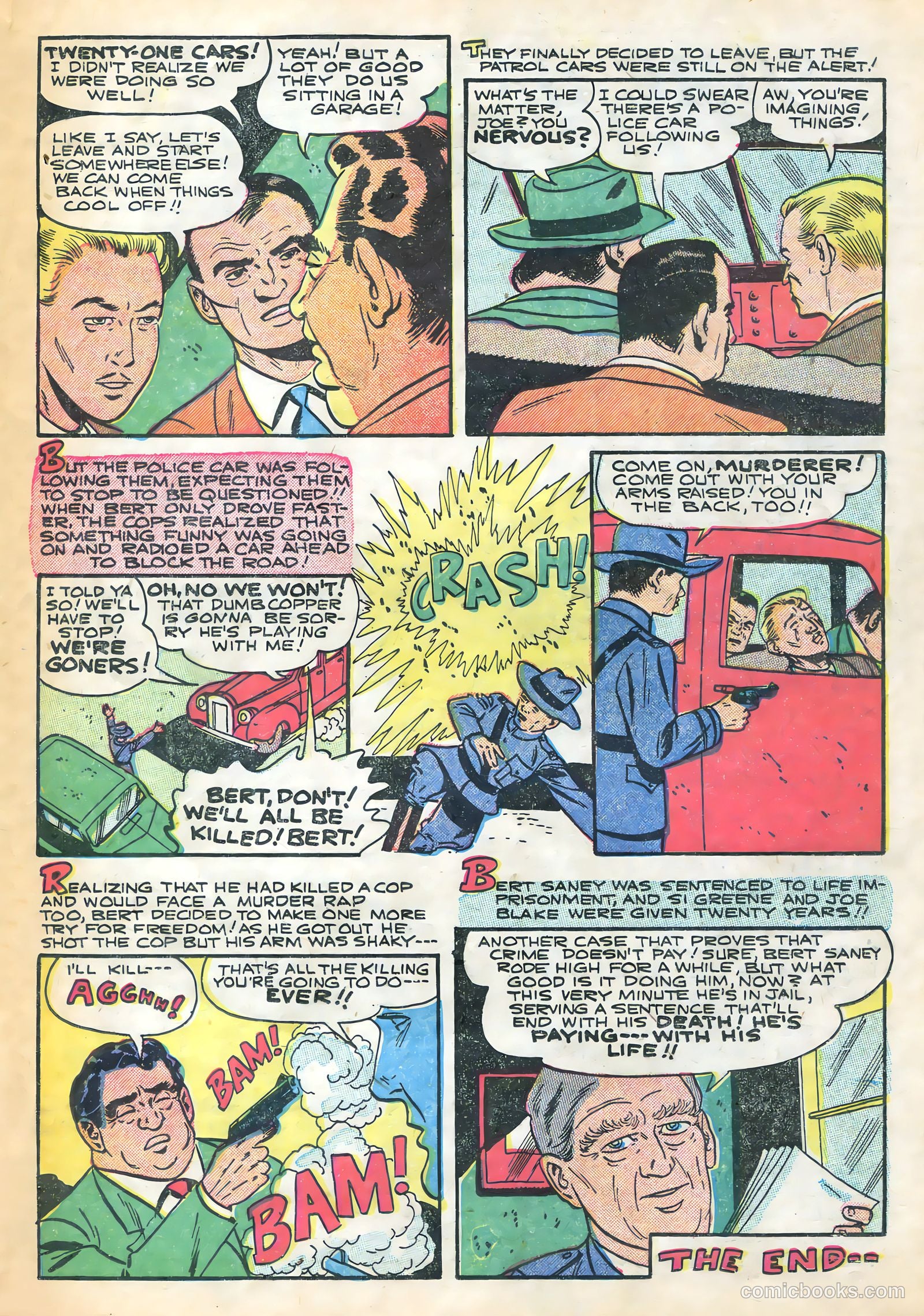 Shocking Mystery Cases #53 (1953) — page 18