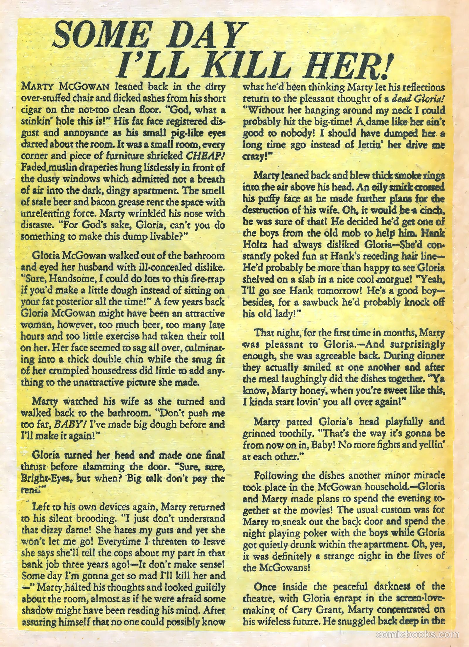 Shocking Mystery Cases #53 (1953) — page 19