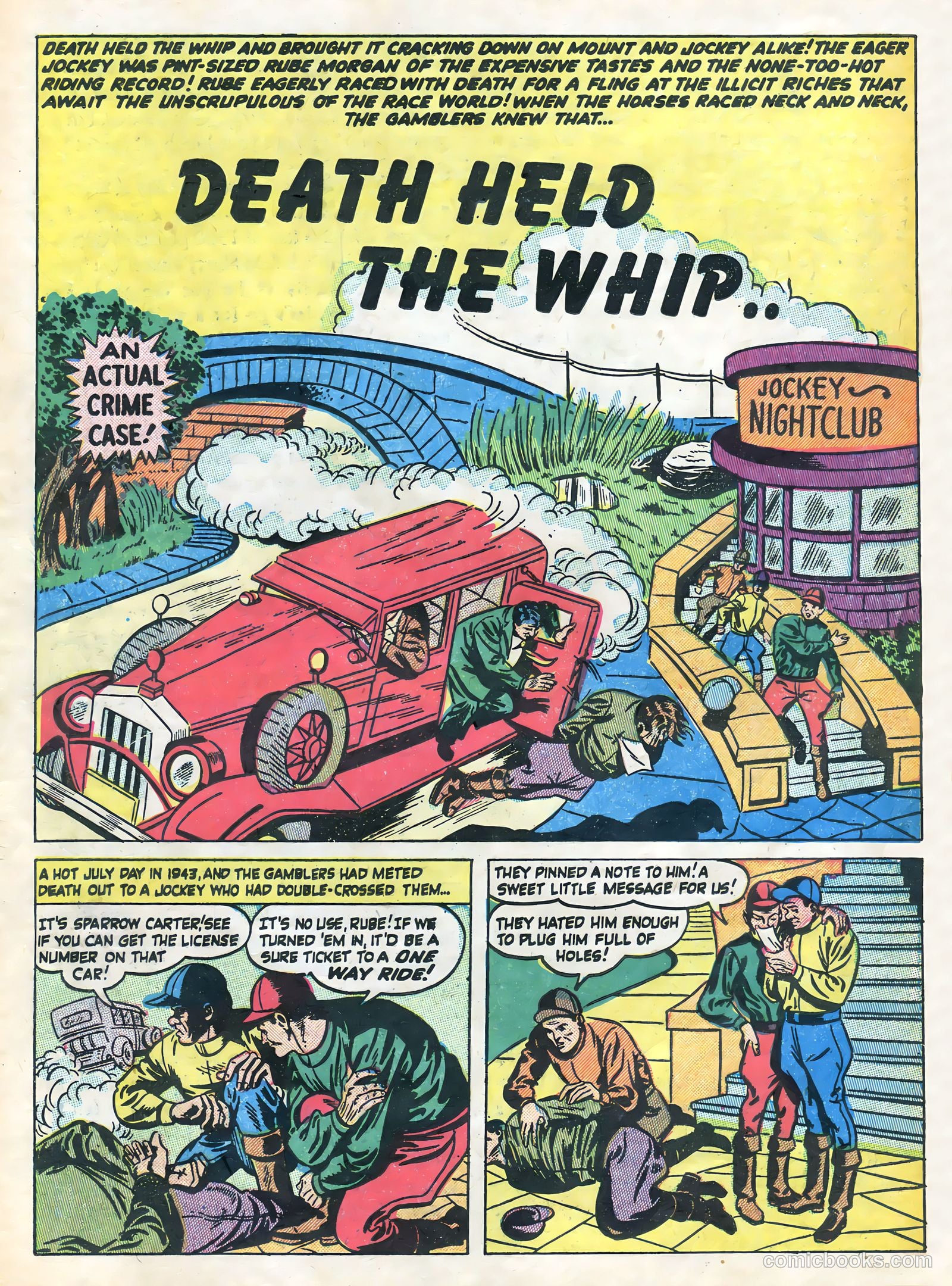Shocking Mystery Cases #53 (1953) — page 21