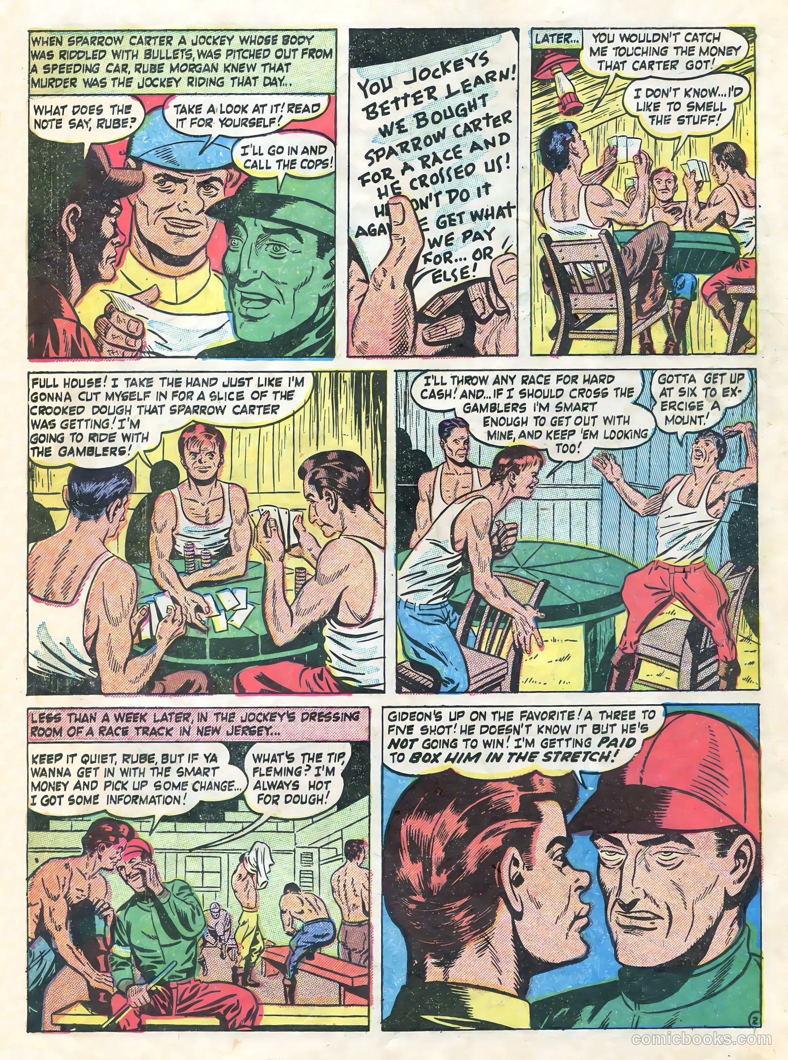 Shocking Mystery Cases #53 (1953) — page 22