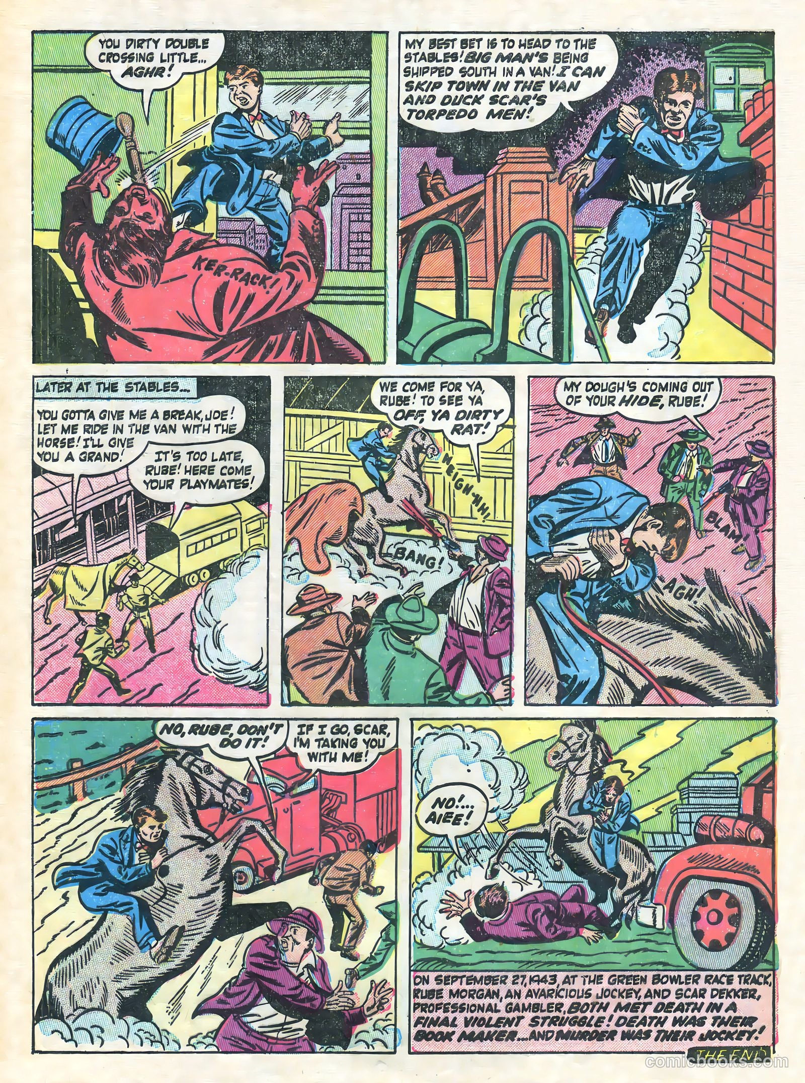 Shocking Mystery Cases #53 (1953) — page 31