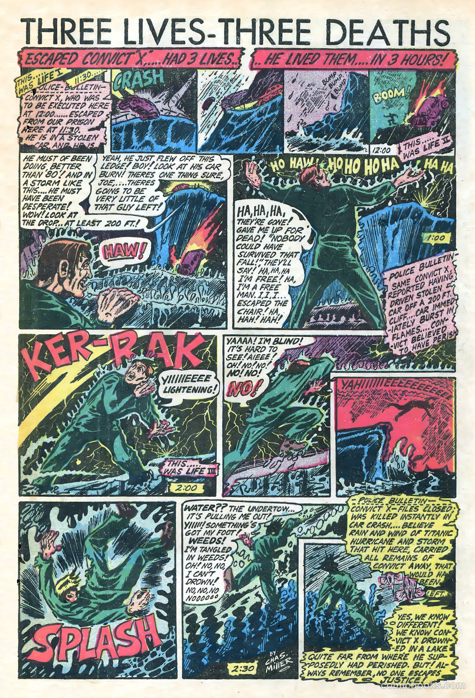 Shocking Mystery Cases #53 (1953) — page 32