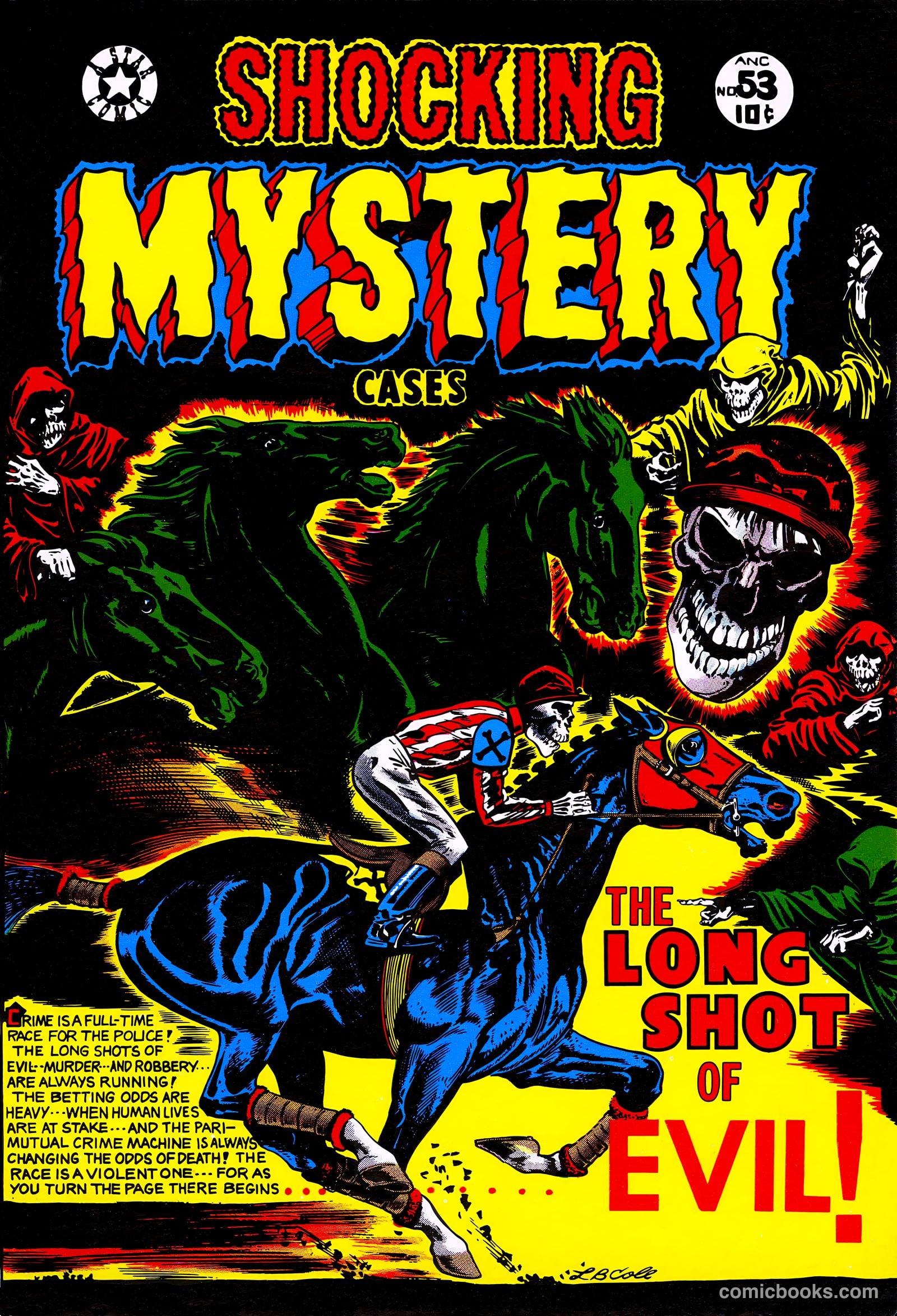 Shocking Mystery Cases #53 (1953) — page 36