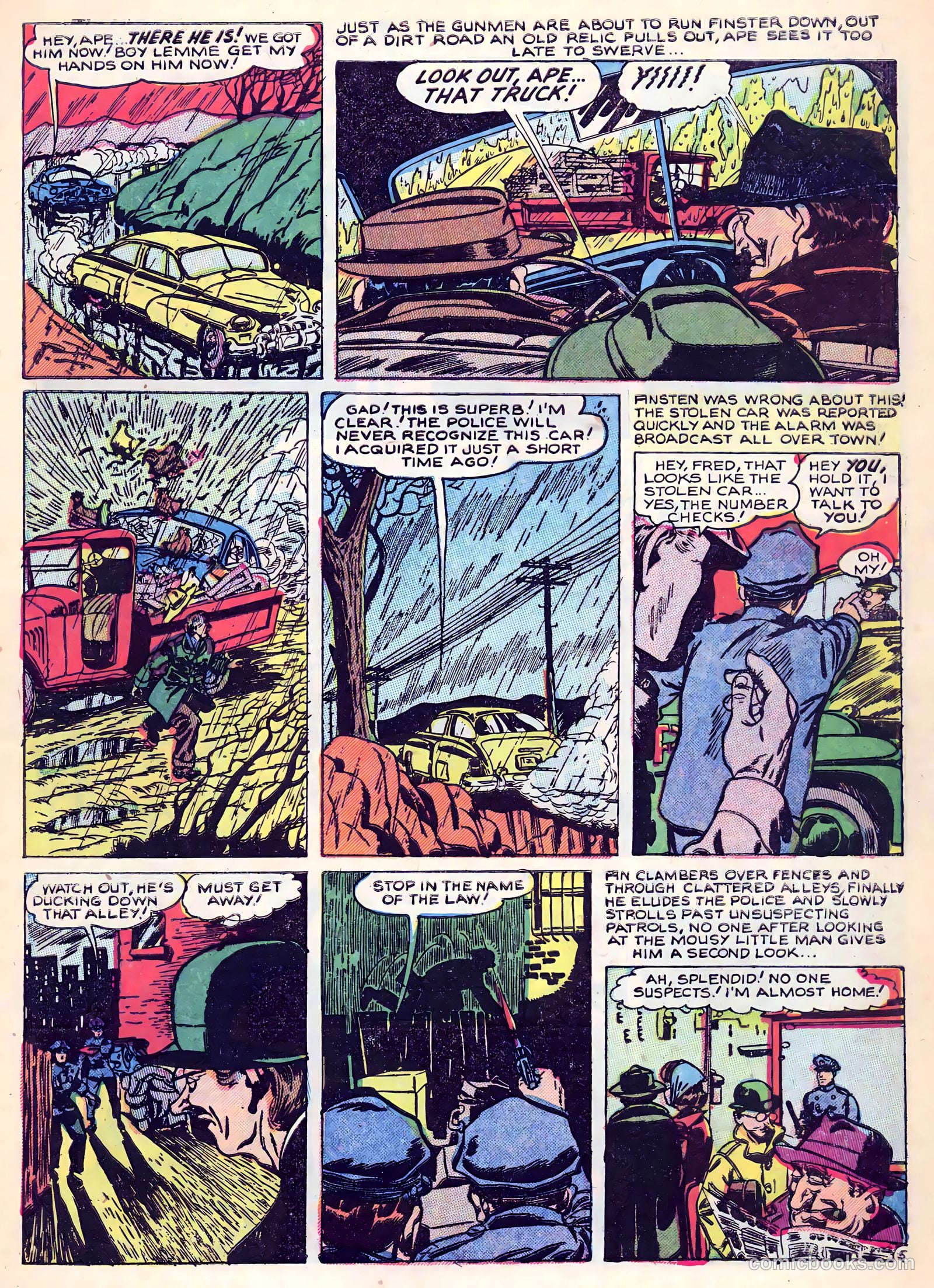 Shocking Mystery Cases #56 (1953) — page 7