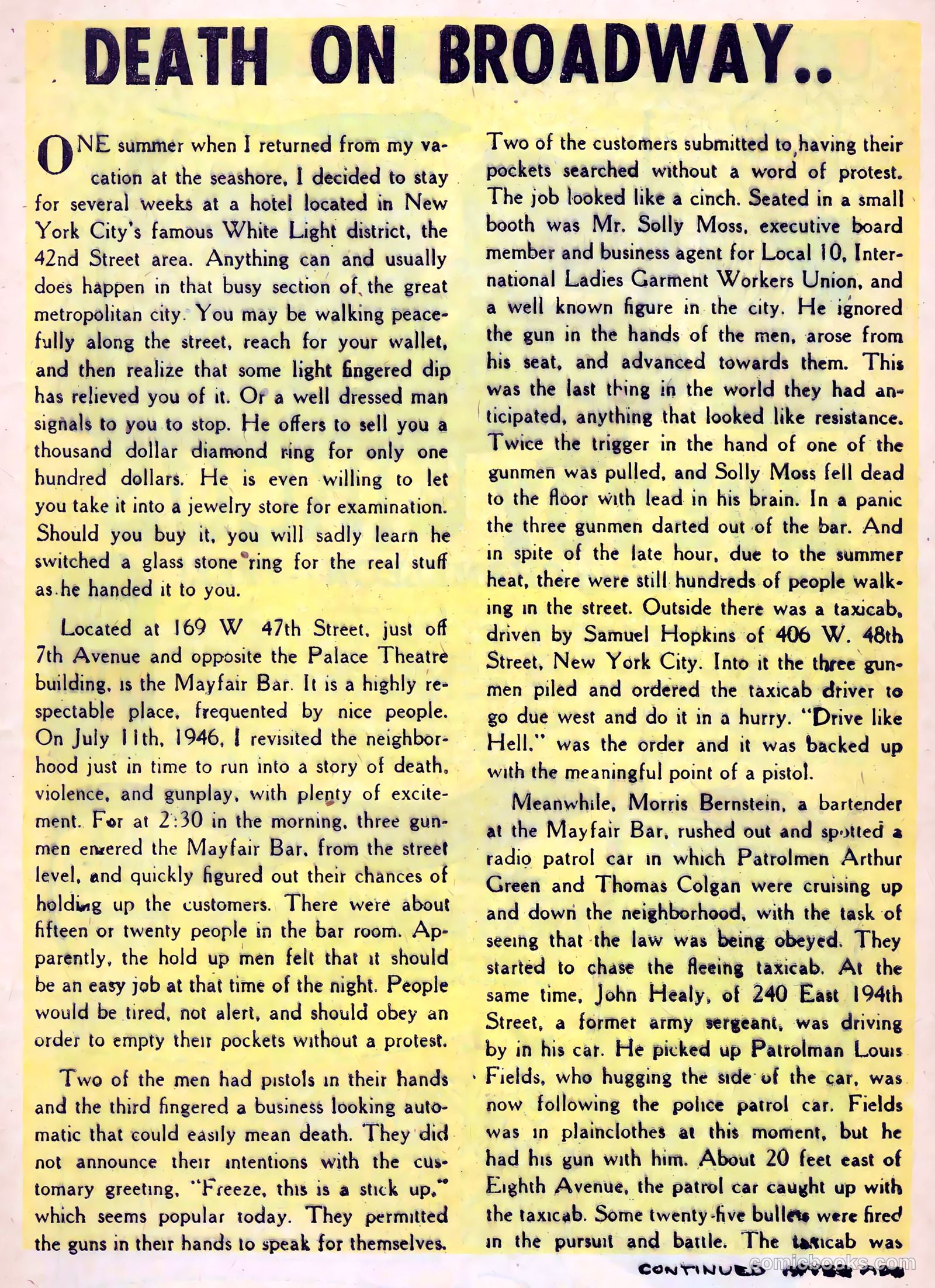 Shocking Mystery Cases #56 (1953) — page 9