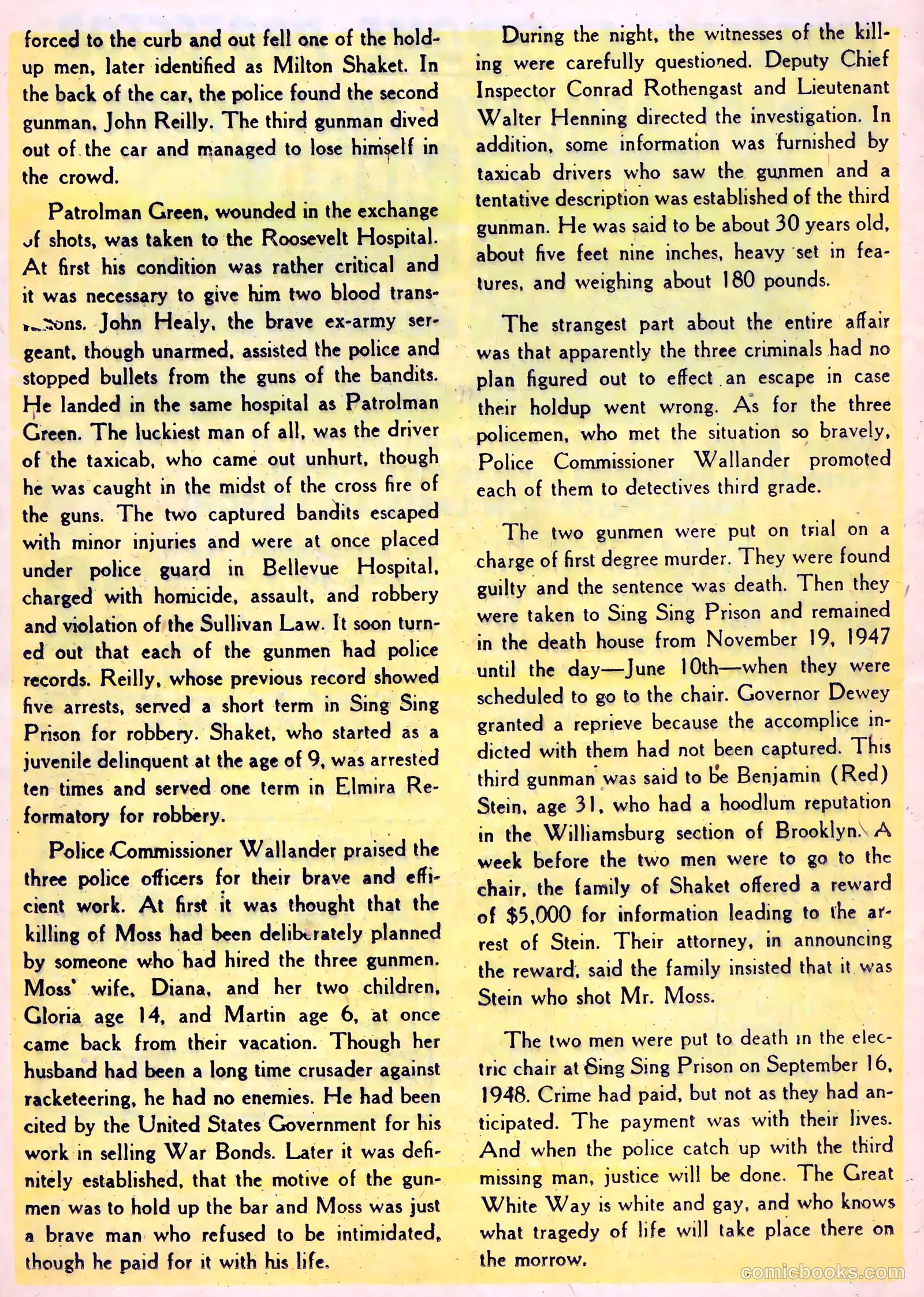 Shocking Mystery Cases #56 (1953) — page 12