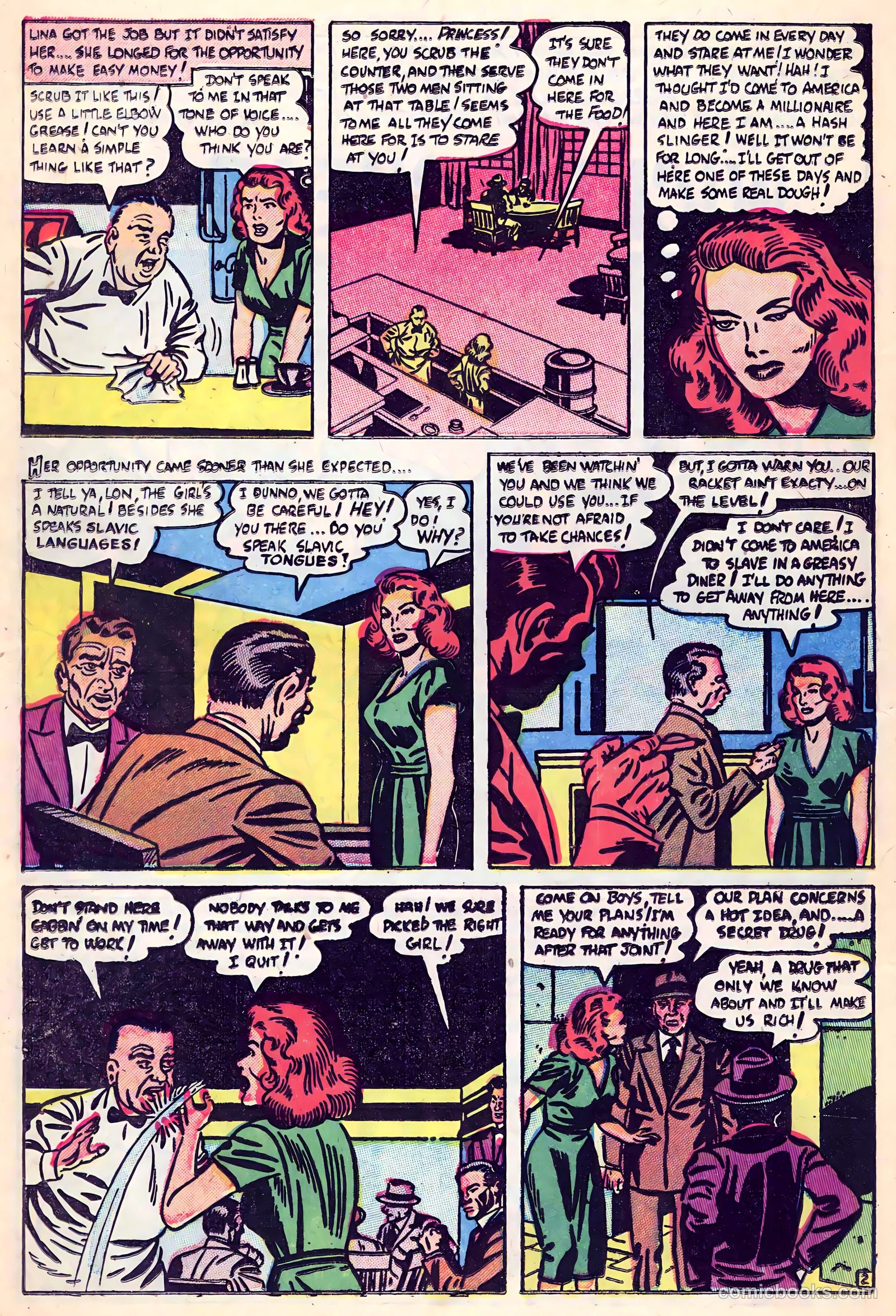 Shocking Mystery Cases #56 (1953) — page 14