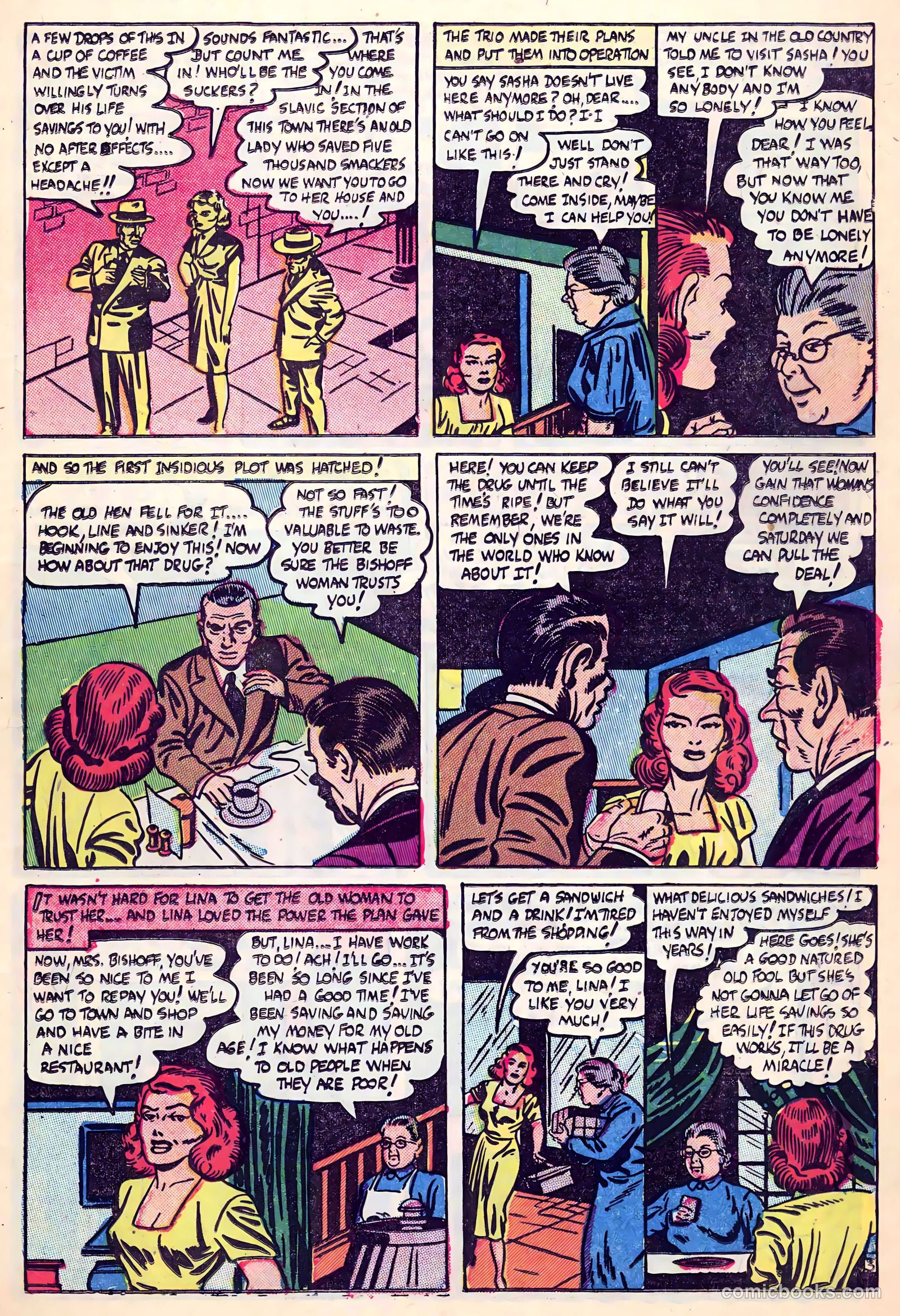 Shocking Mystery Cases #56 (1953) — page 15