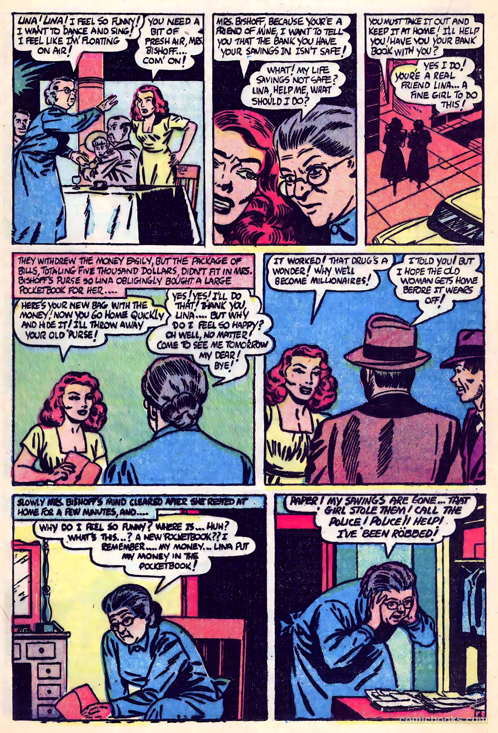 Shocking Mystery Cases #56 (1953) — page 16