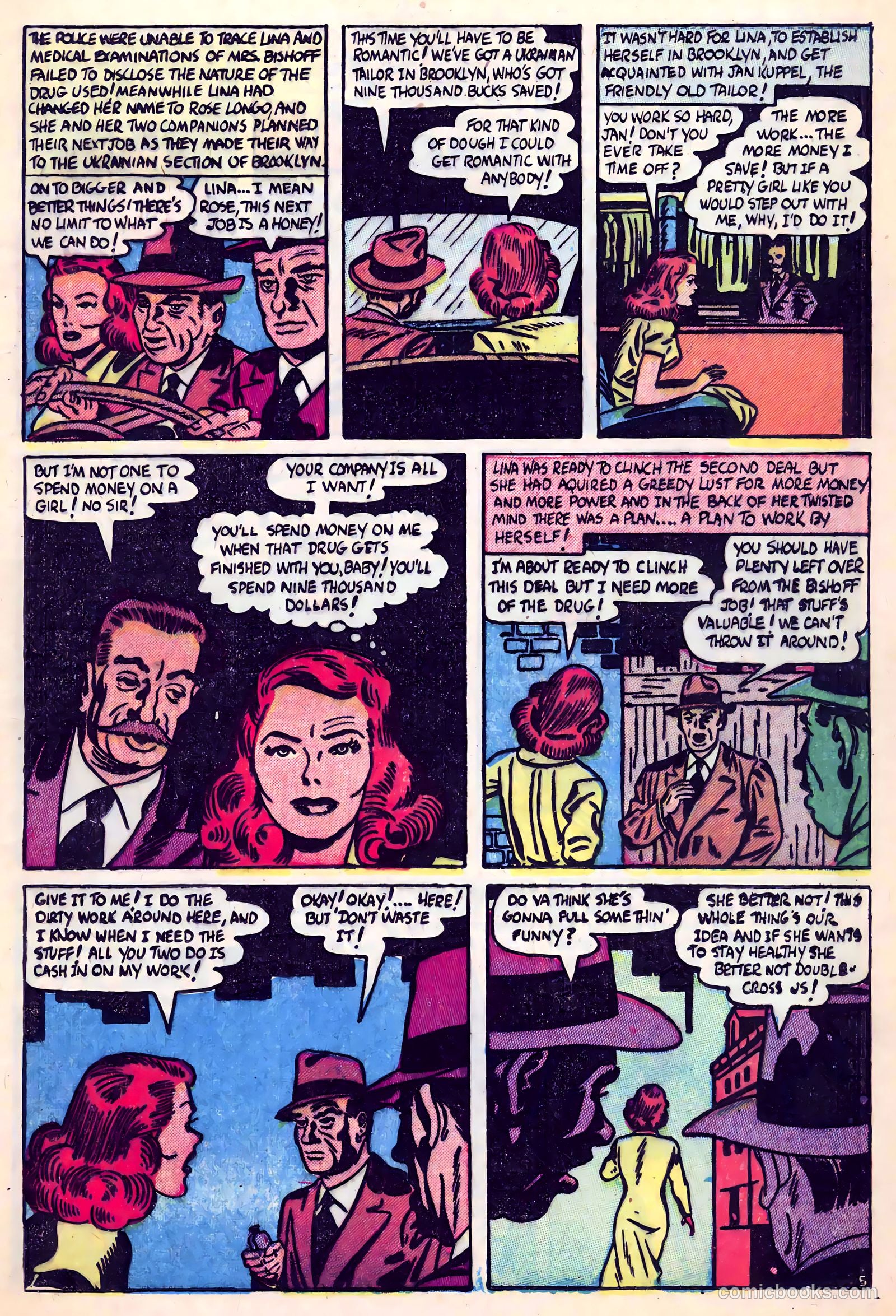 Shocking Mystery Cases #56 (1953) — page 17