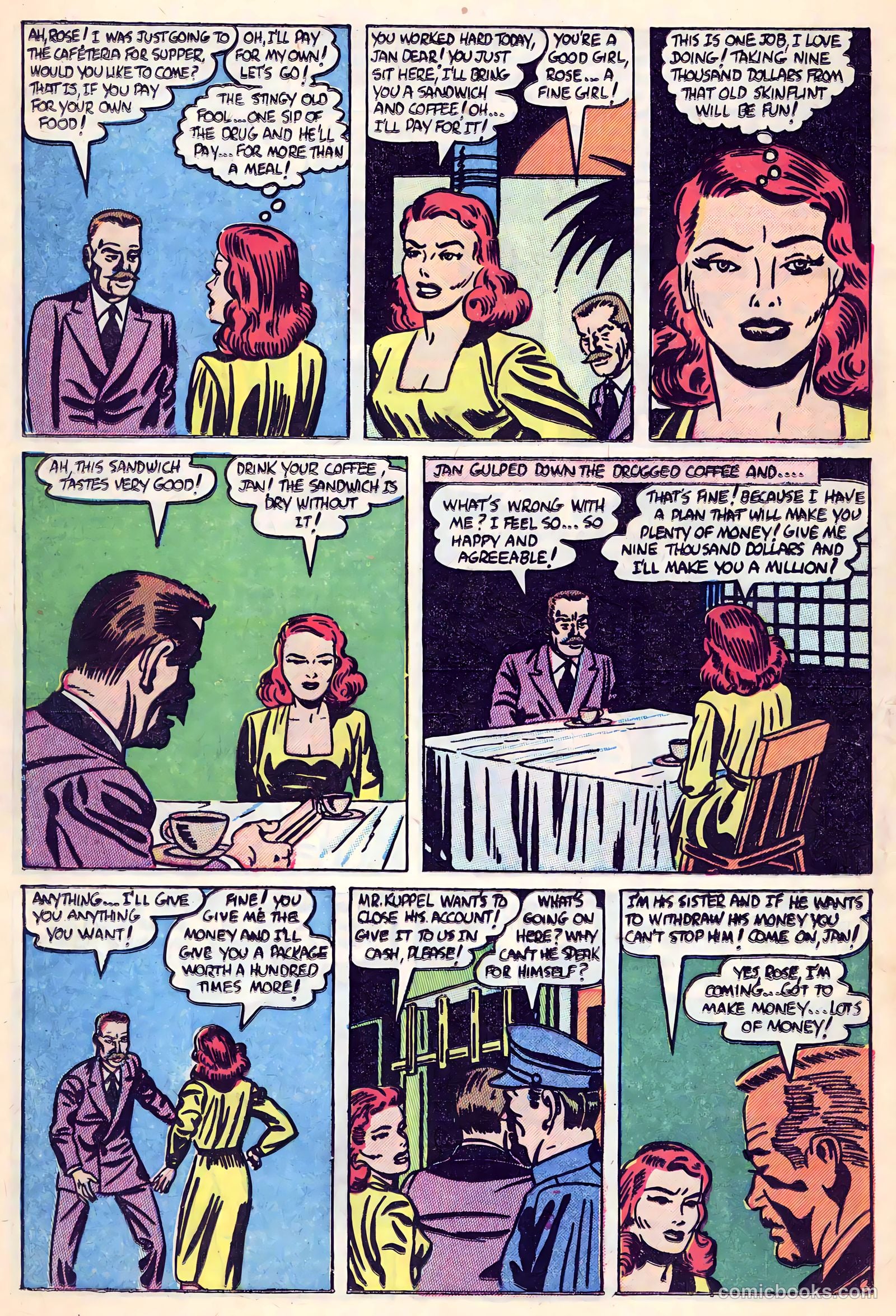 Shocking Mystery Cases #56 (1953) — page 18