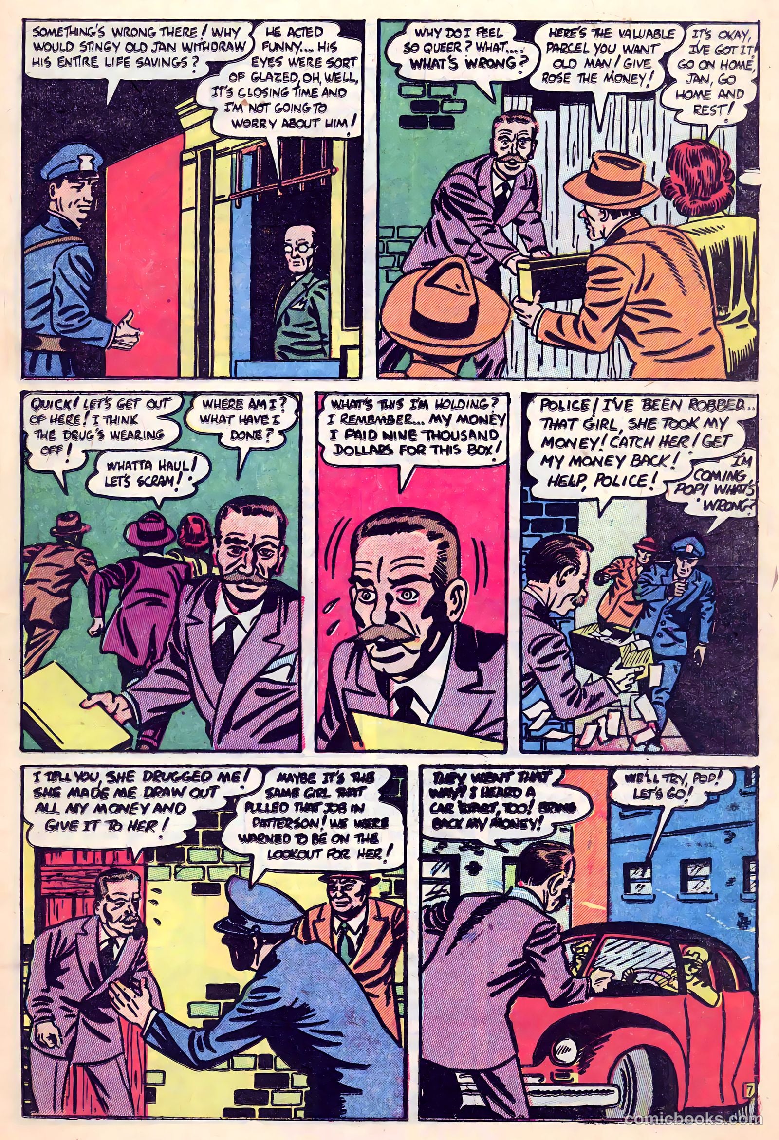 Shocking Mystery Cases #56 (1953) — page 19