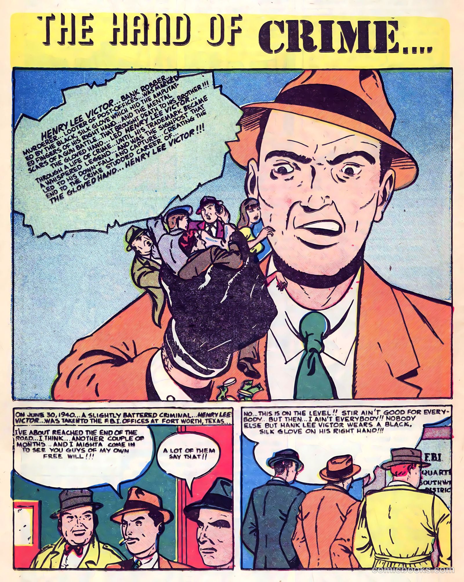 Shocking Mystery Cases #56 (1953) — page 22