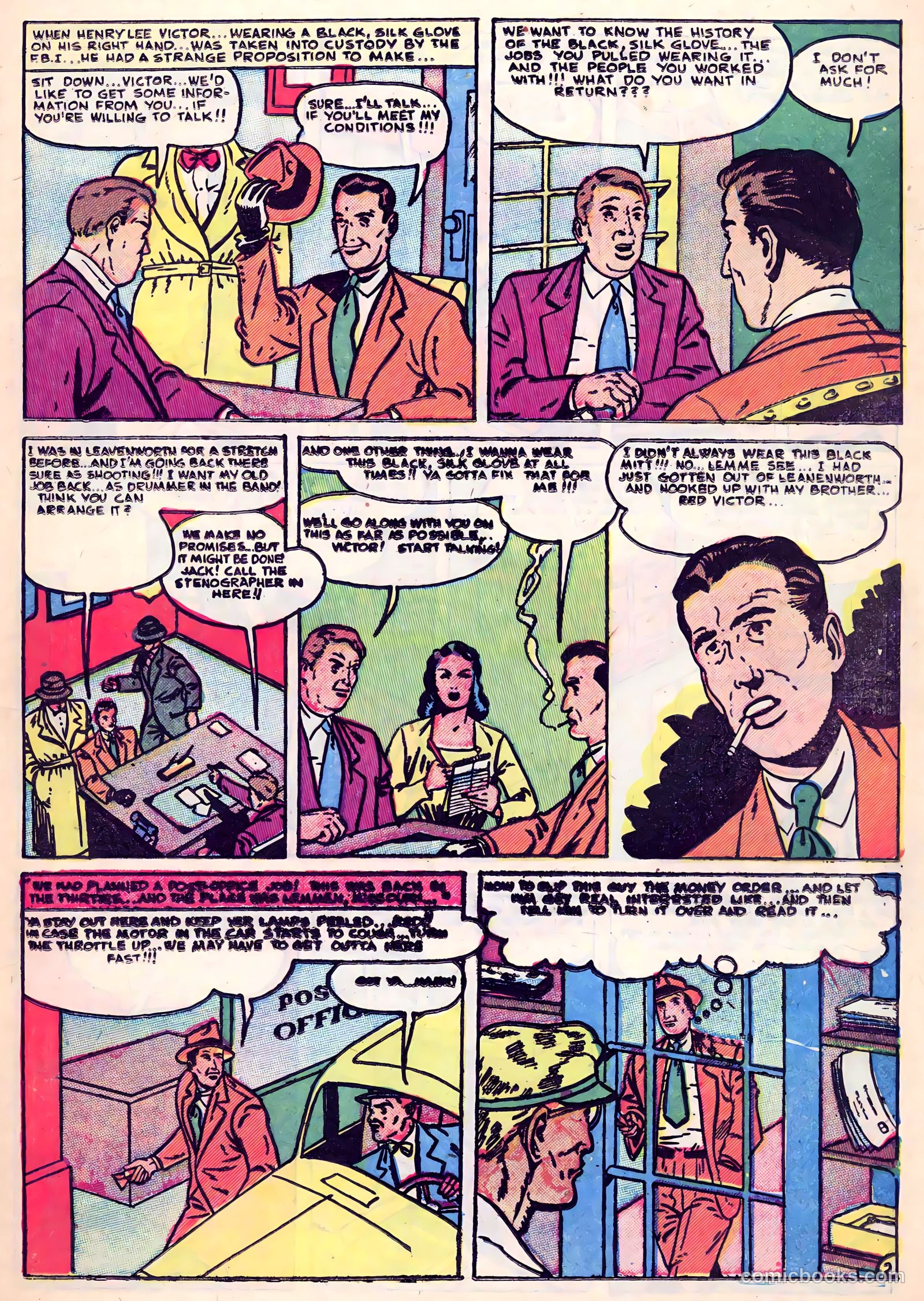 Shocking Mystery Cases #56 (1953) — page 23