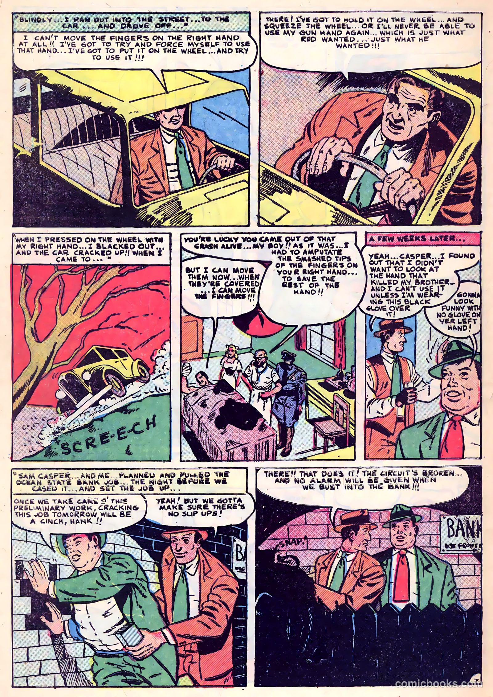 Shocking Mystery Cases #56 (1953) — page 30