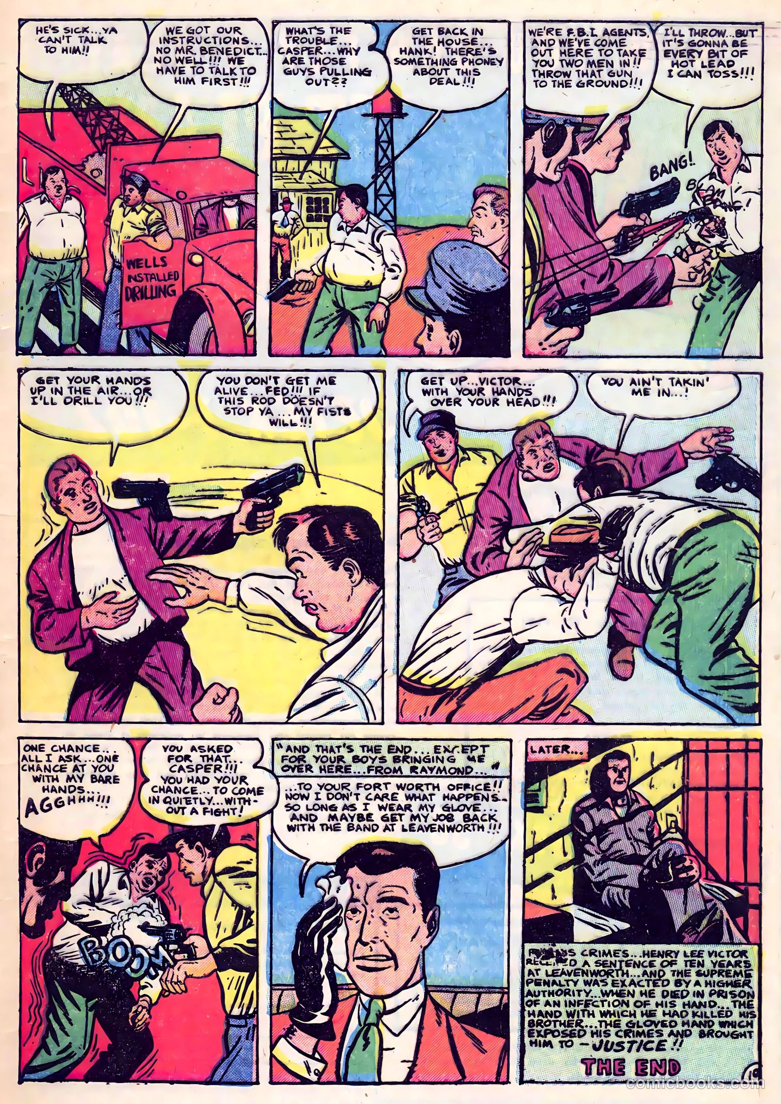 Shocking Mystery Cases #56 (1953) — page 33