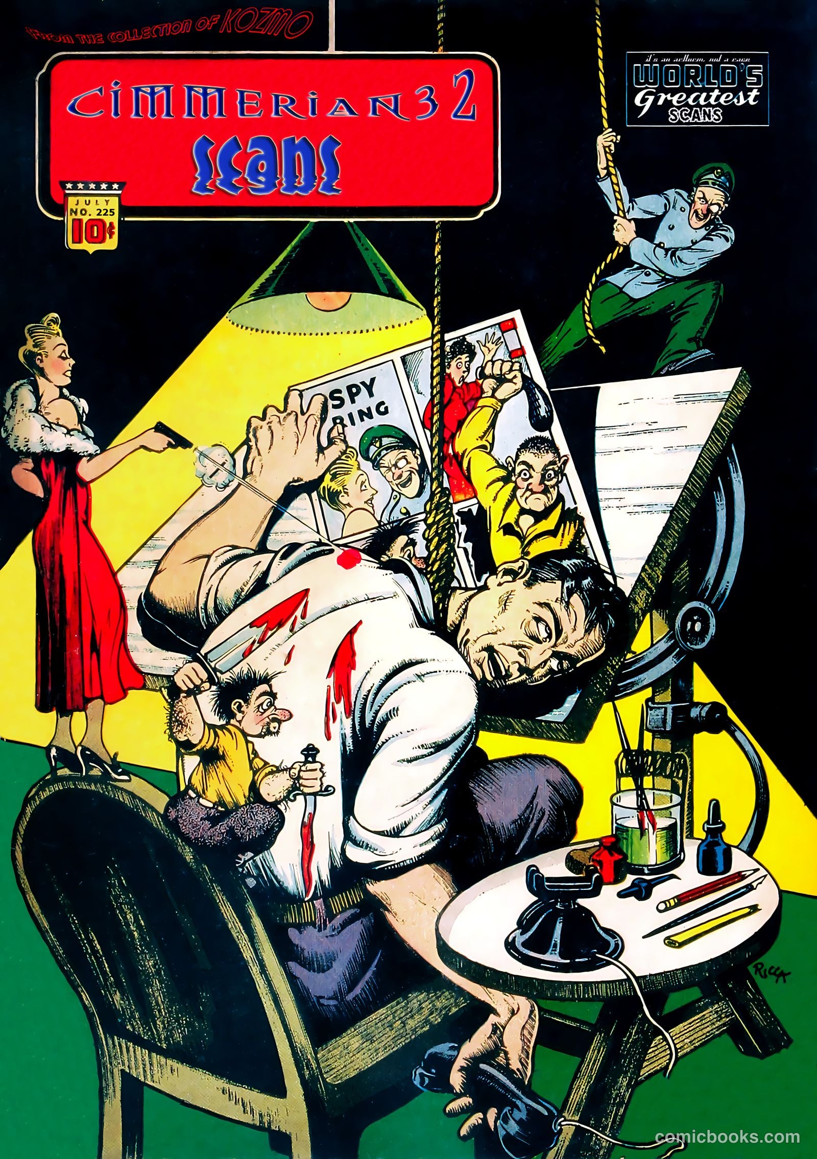 Shocking Mystery Cases #56 (1953) — page 37