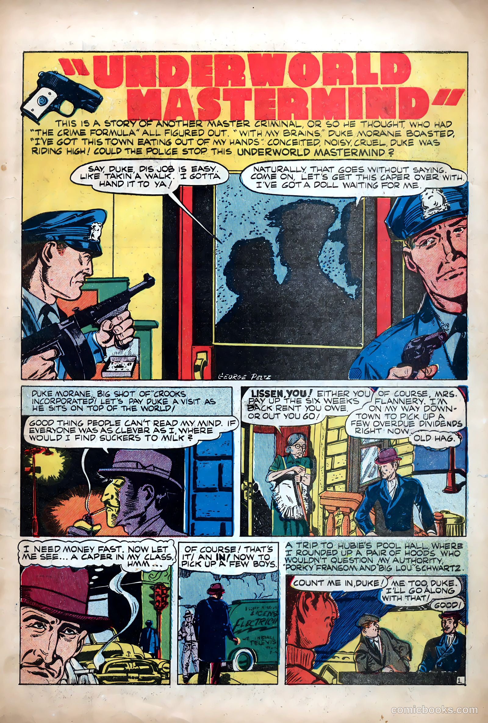Shocking Mystery Cases #60 (1954) — page 3