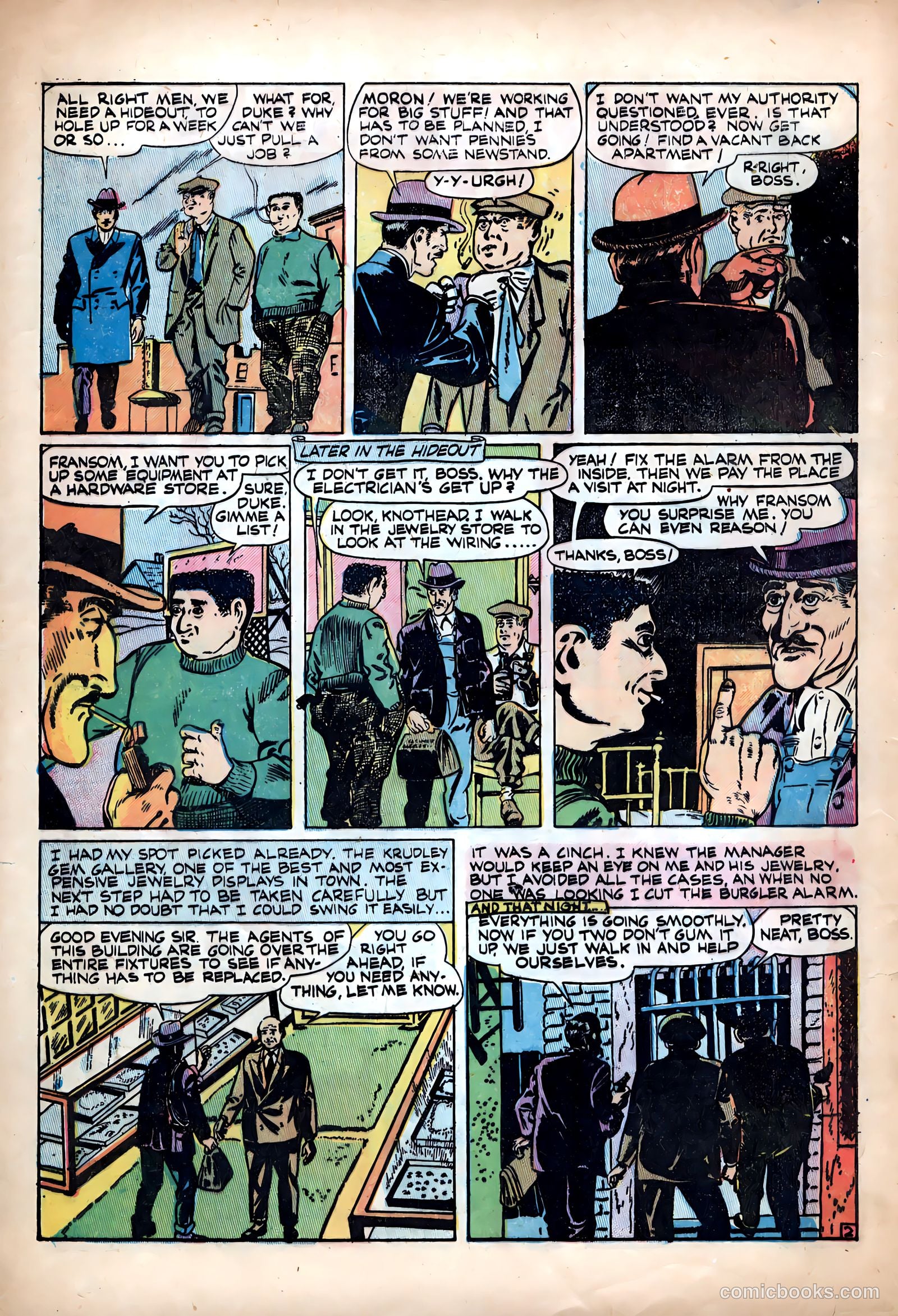 Shocking Mystery Cases #60 (1954) — page 4