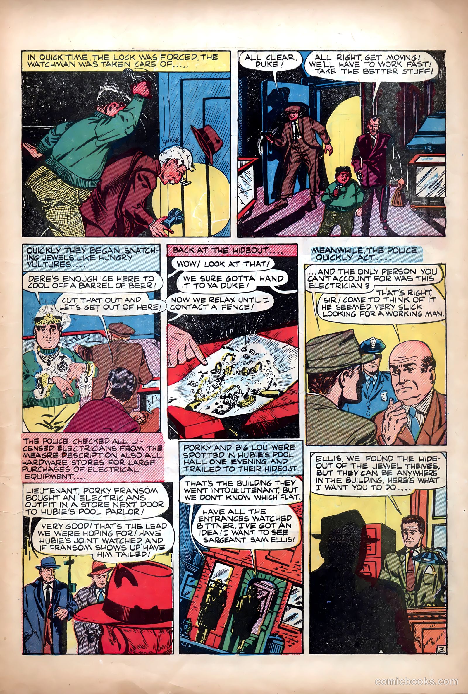 Shocking Mystery Cases #60 (1954) — page 5