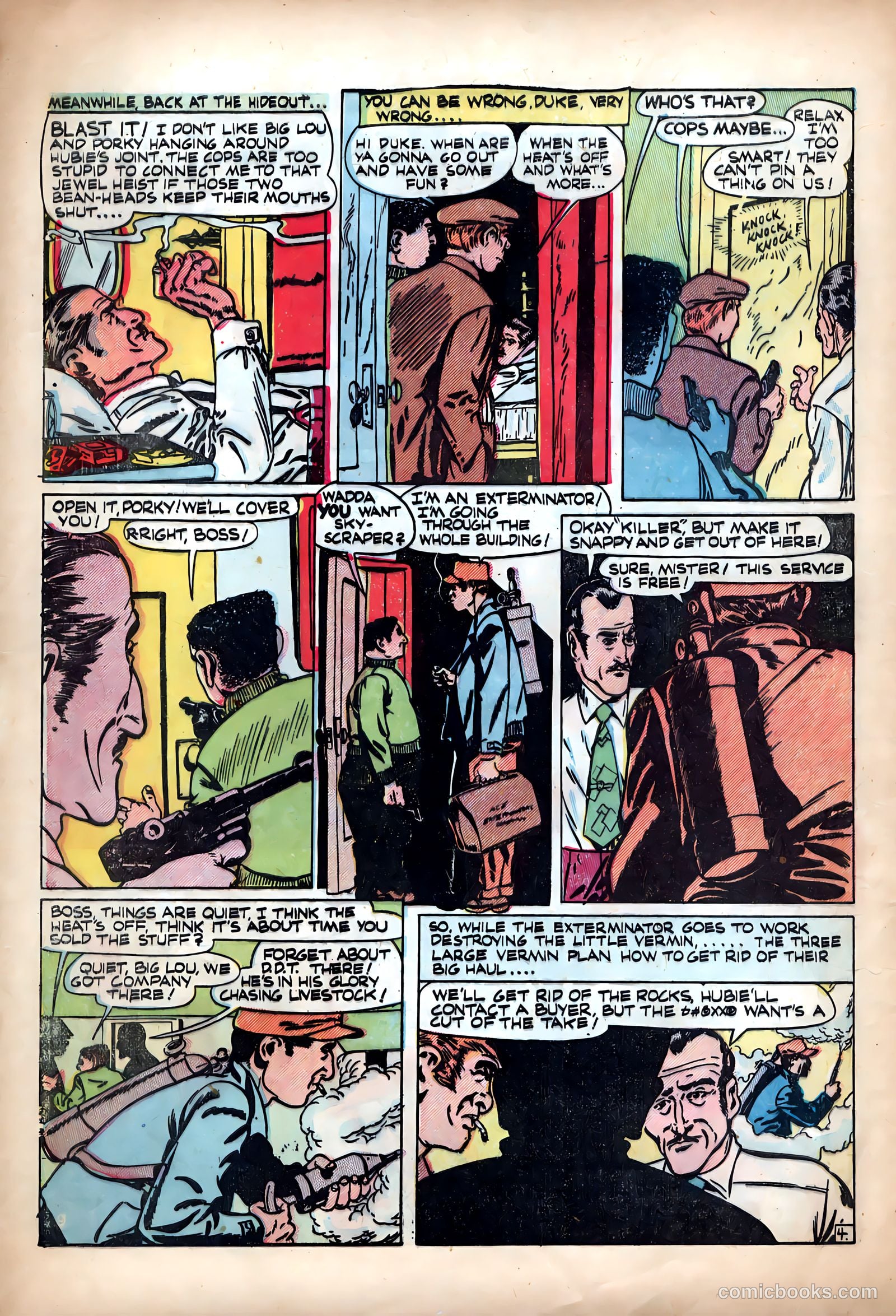 Shocking Mystery Cases #60 (1954) — page 6