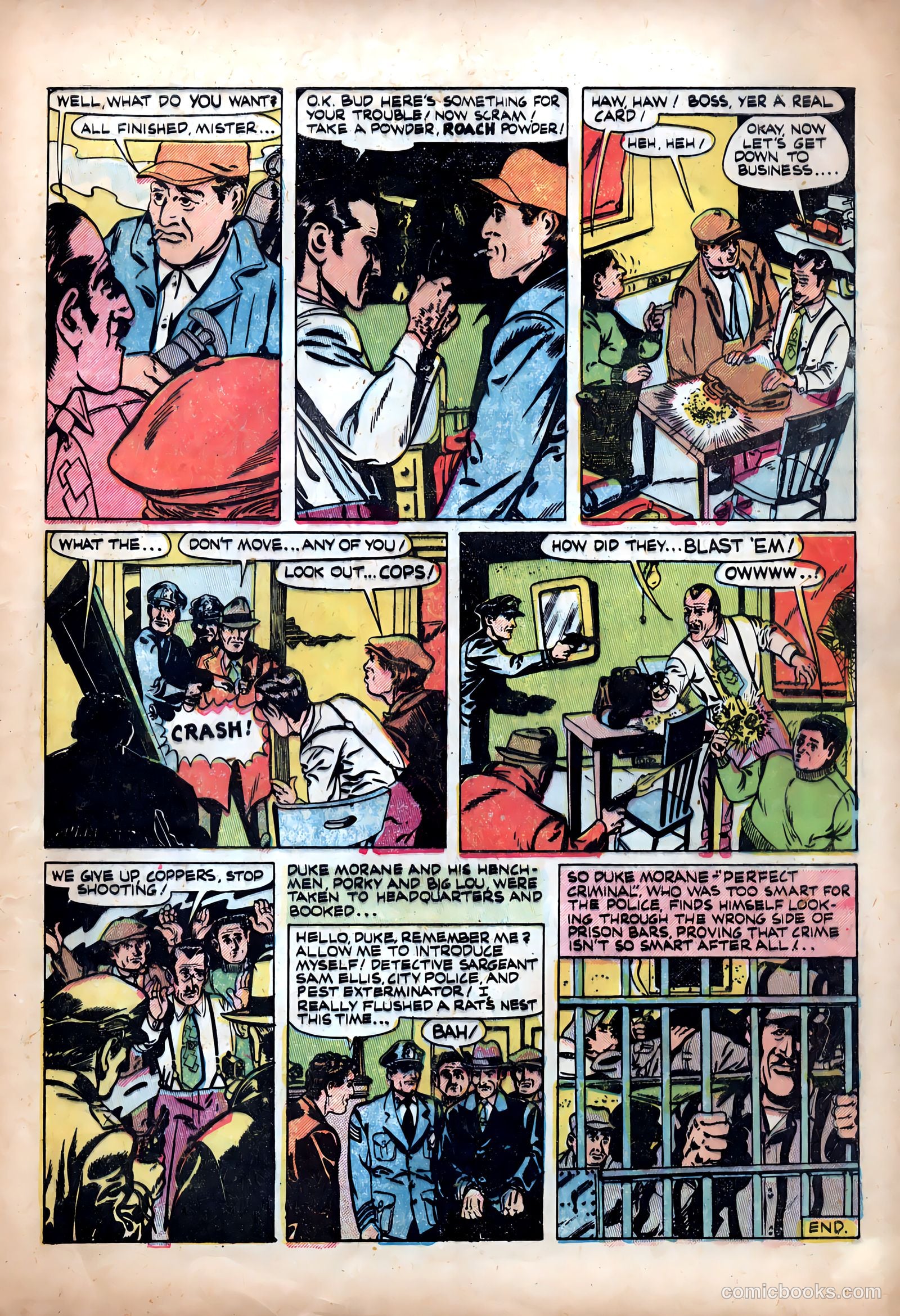 Shocking Mystery Cases #60 (1954) — page 7