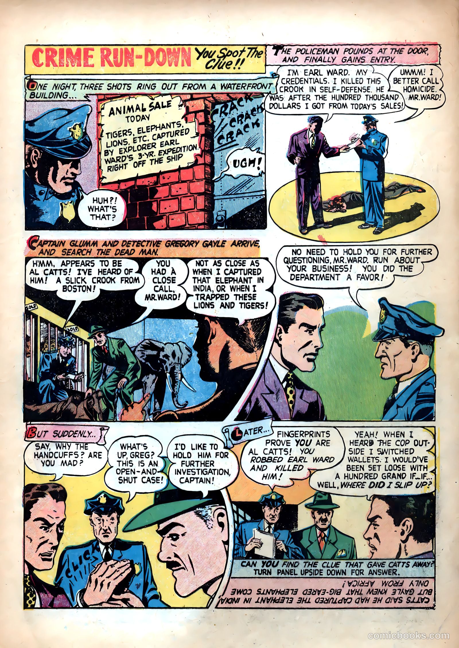 Shocking Mystery Cases #60 (1954) — page 9