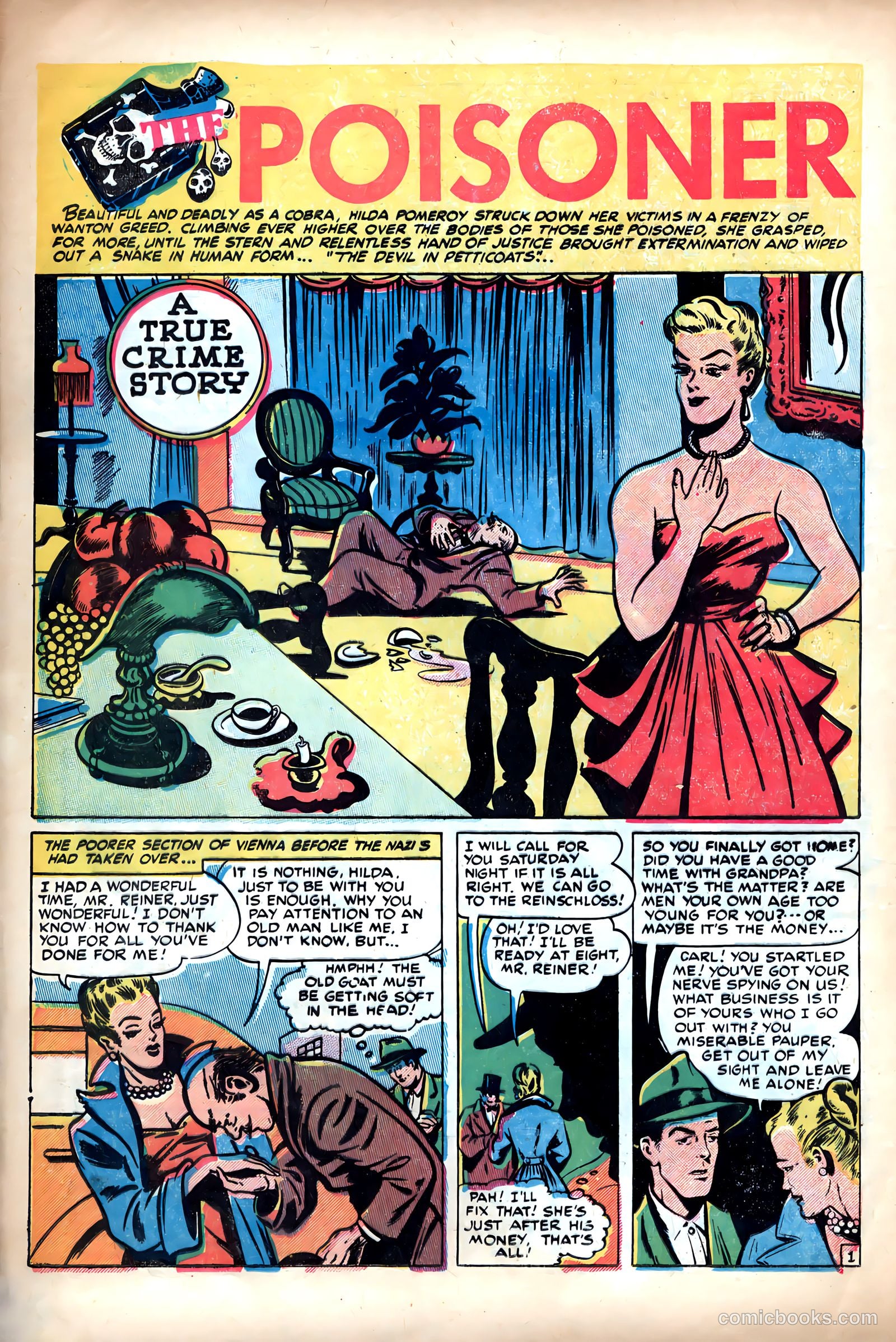 Shocking Mystery Cases #60 (1954) — page 12