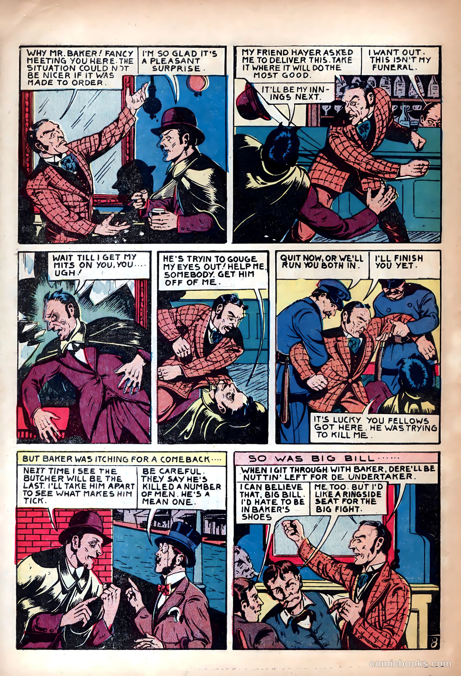 Shocking Mystery Cases #60 (1954) — page 32