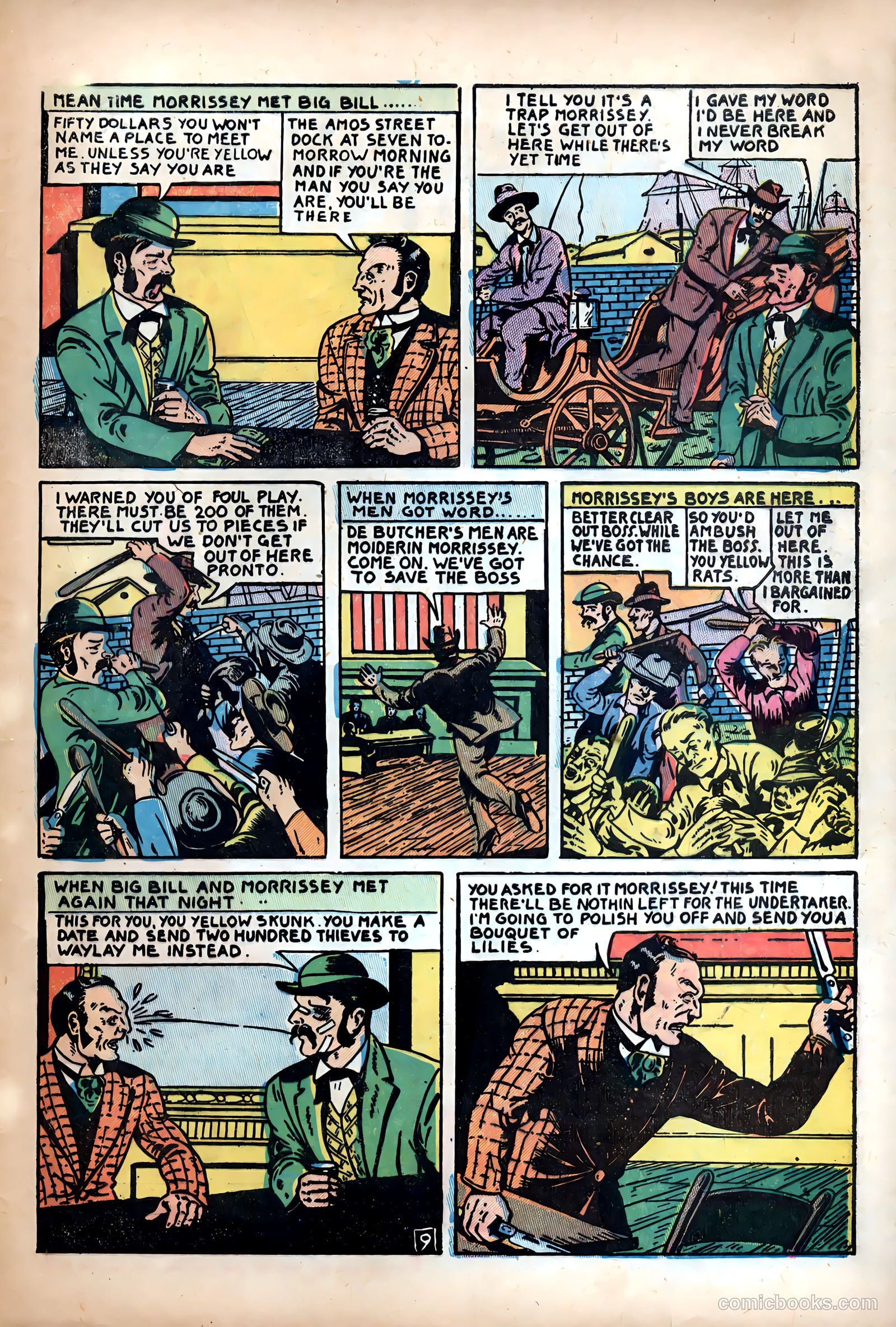Shocking Mystery Cases #60 (1954) — page 33