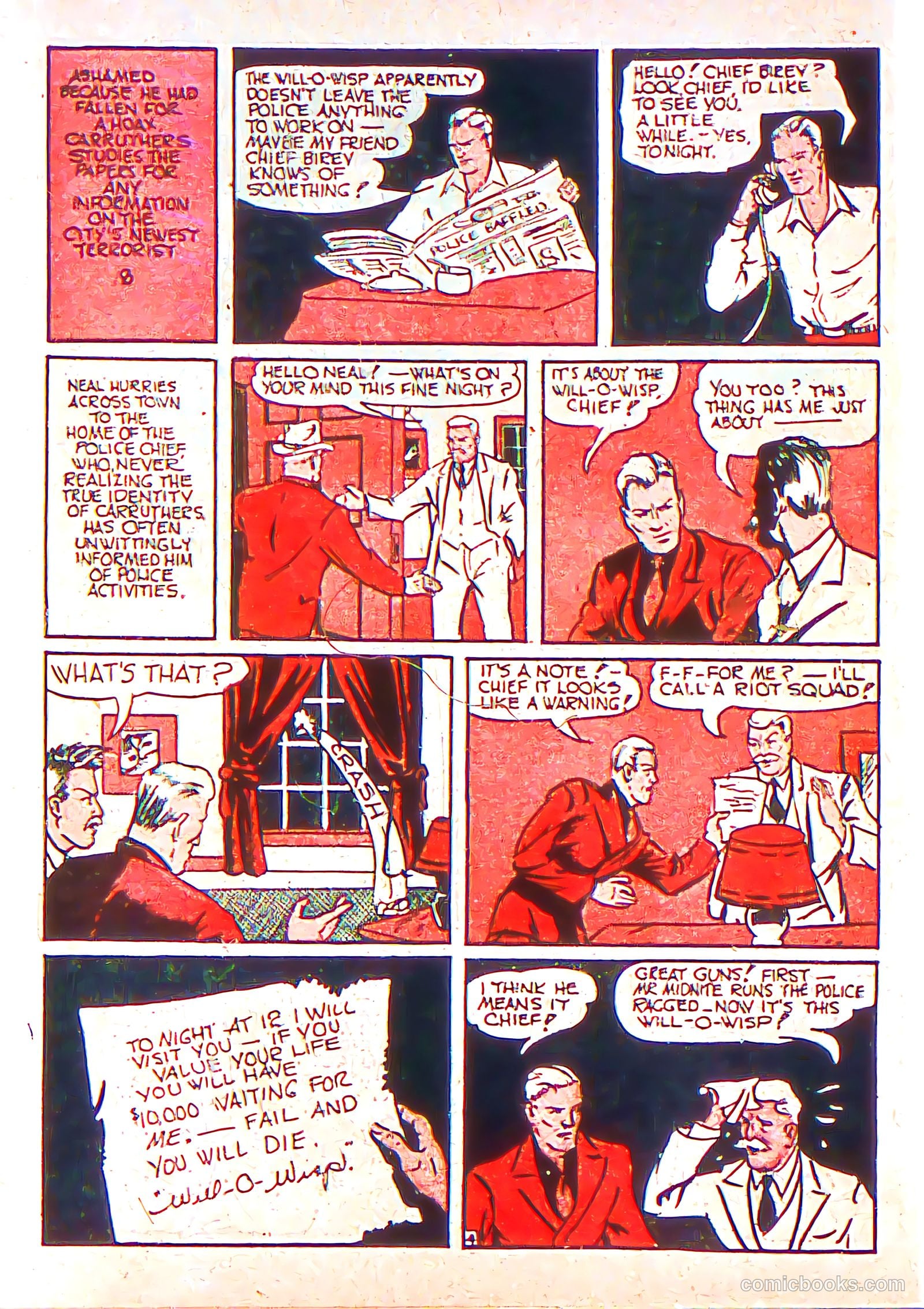 Silver Streak Comics #1 (1939) — page 17 of 66