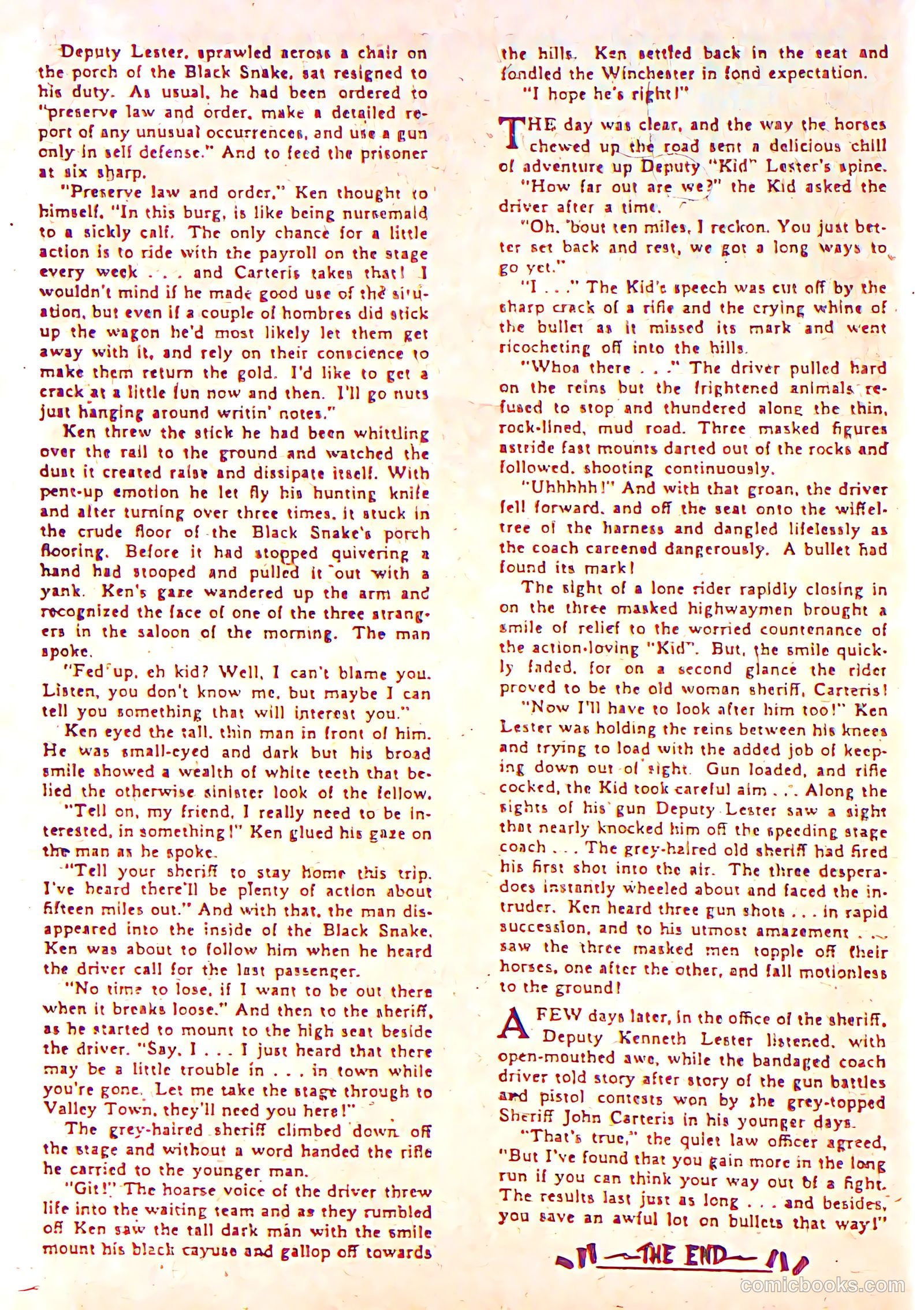Silver Streak Comics #1 (1939) — page 21 of 66