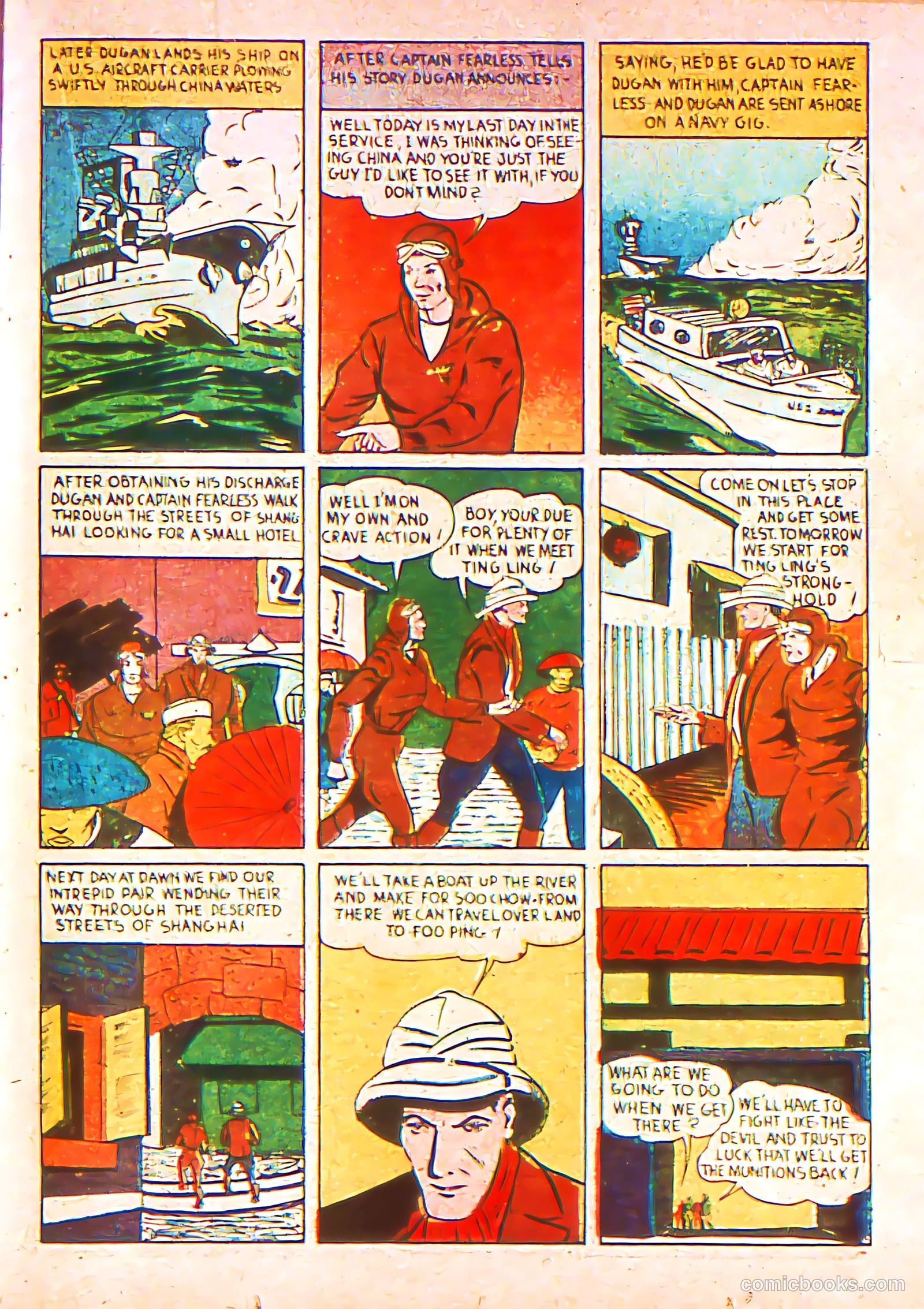 Silver Streak Comics #1 (1939) — page 34 of 66