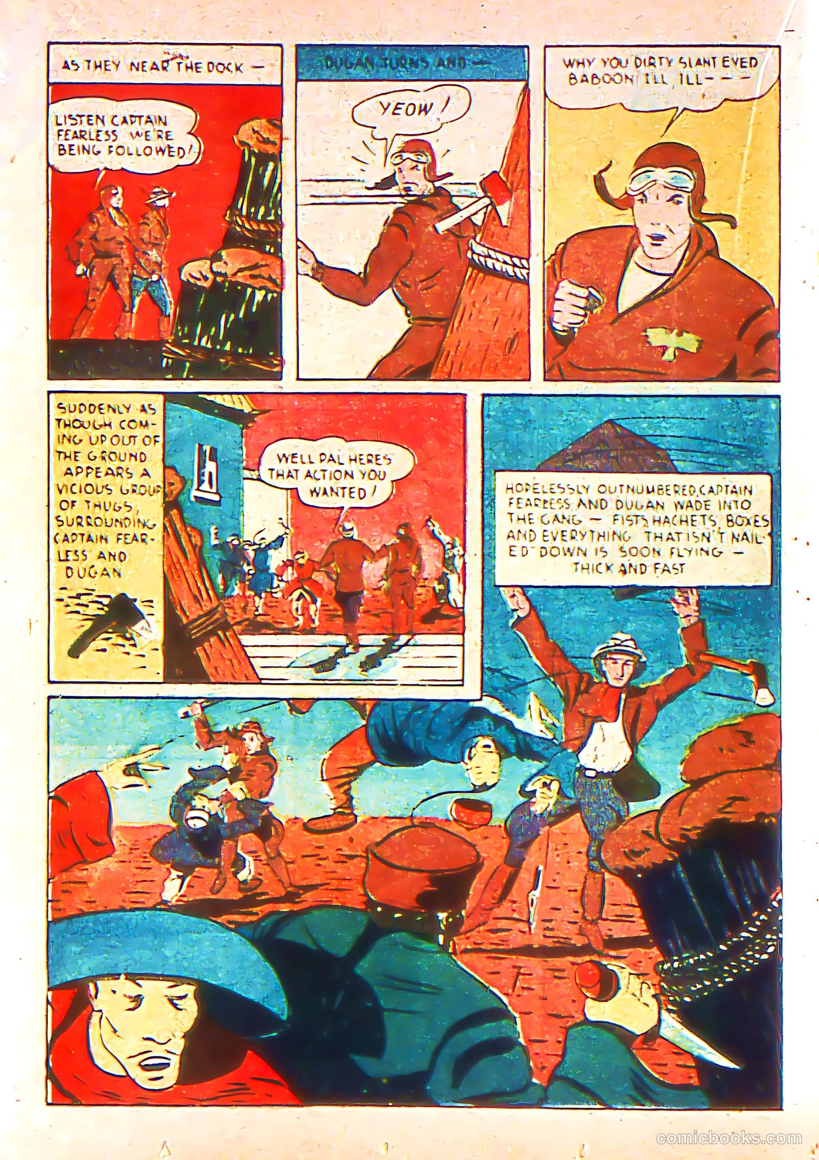 Silver Streak Comics #1 (1939) — page 35 of 66