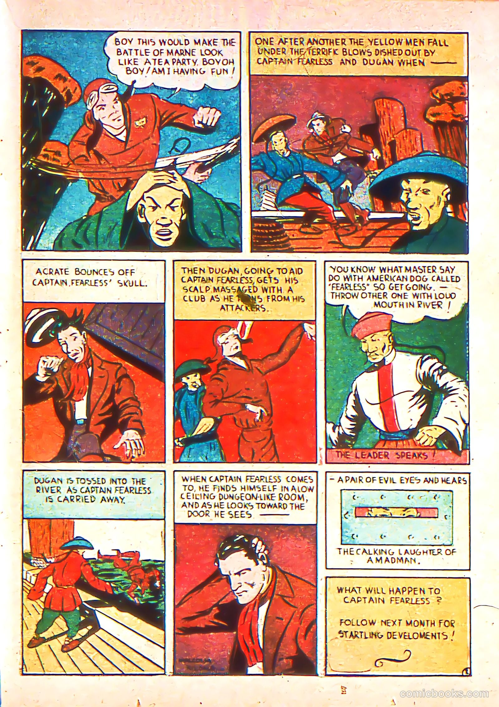 Silver Streak Comics #1 (1939) — page 36 of 66