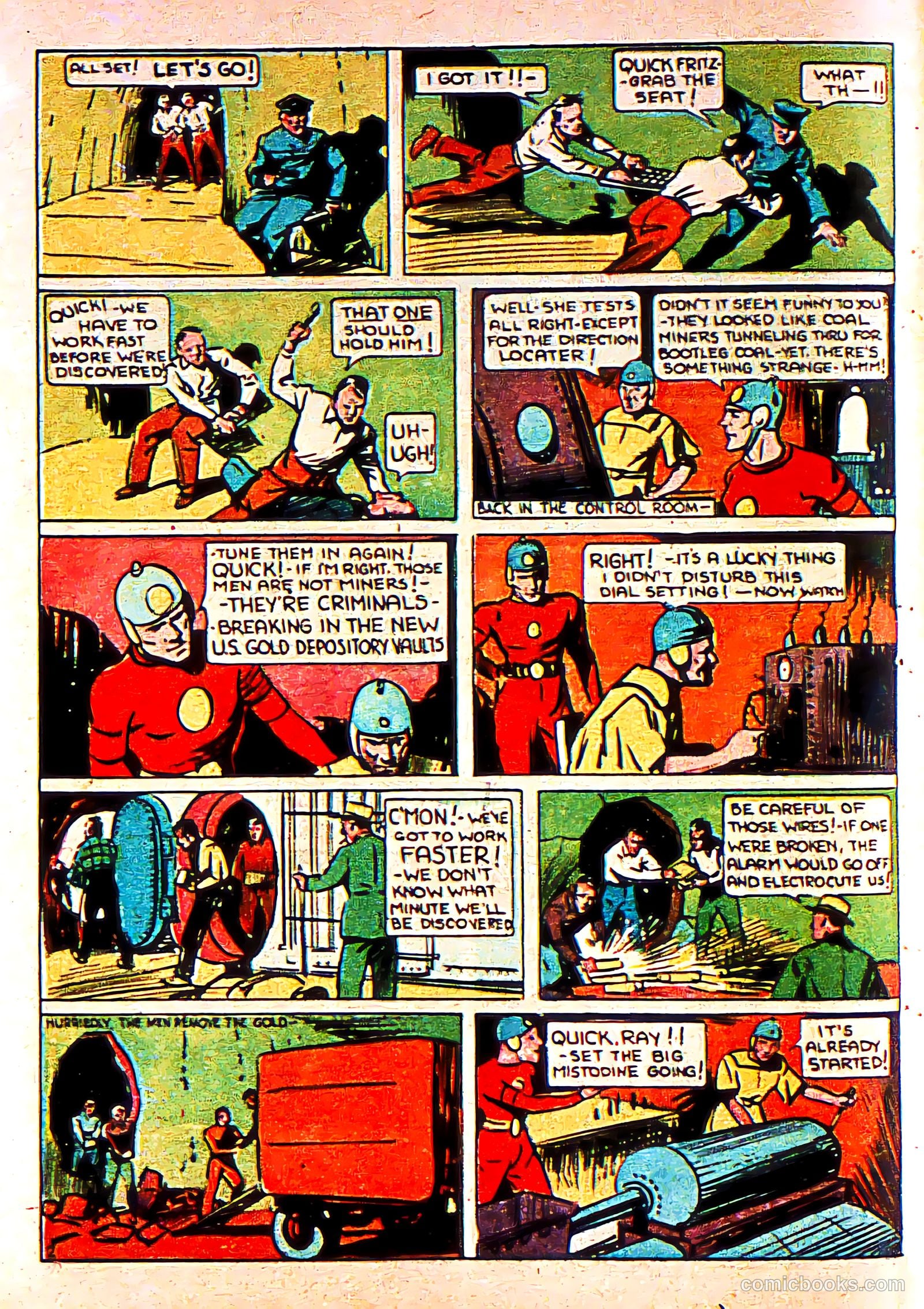 Silver Streak Comics #1 (1939) — page 59 of 66
