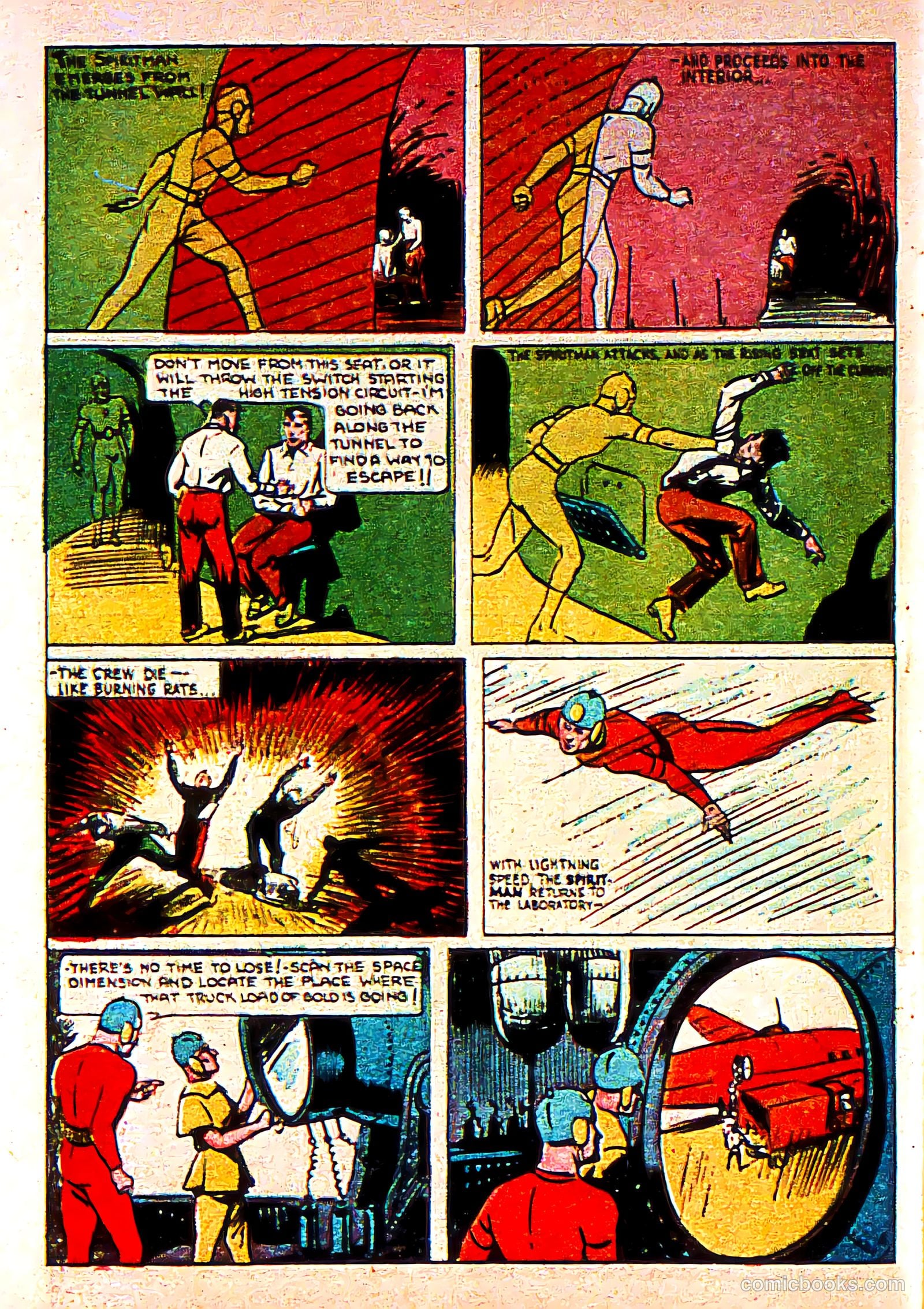 Silver Streak Comics #1 (1939) — page 61 of 66