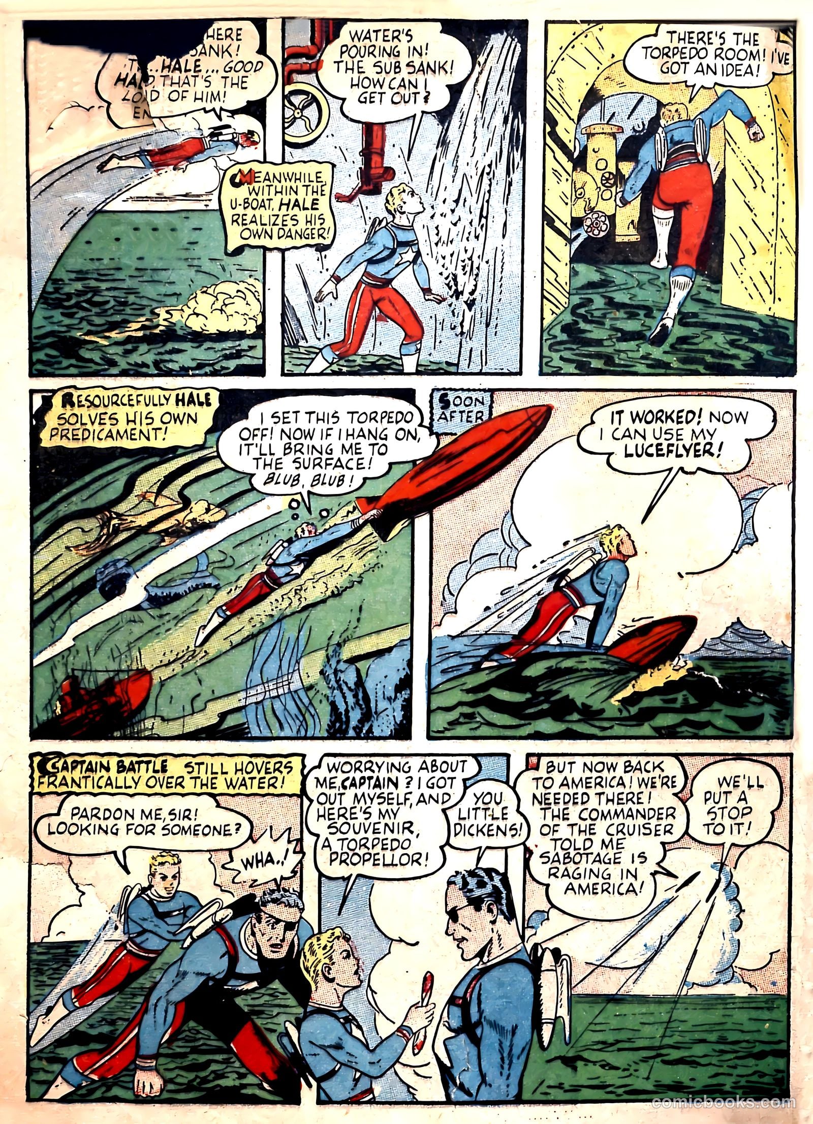 Silver Streak Comics #14 (1941) — page 3 of 63