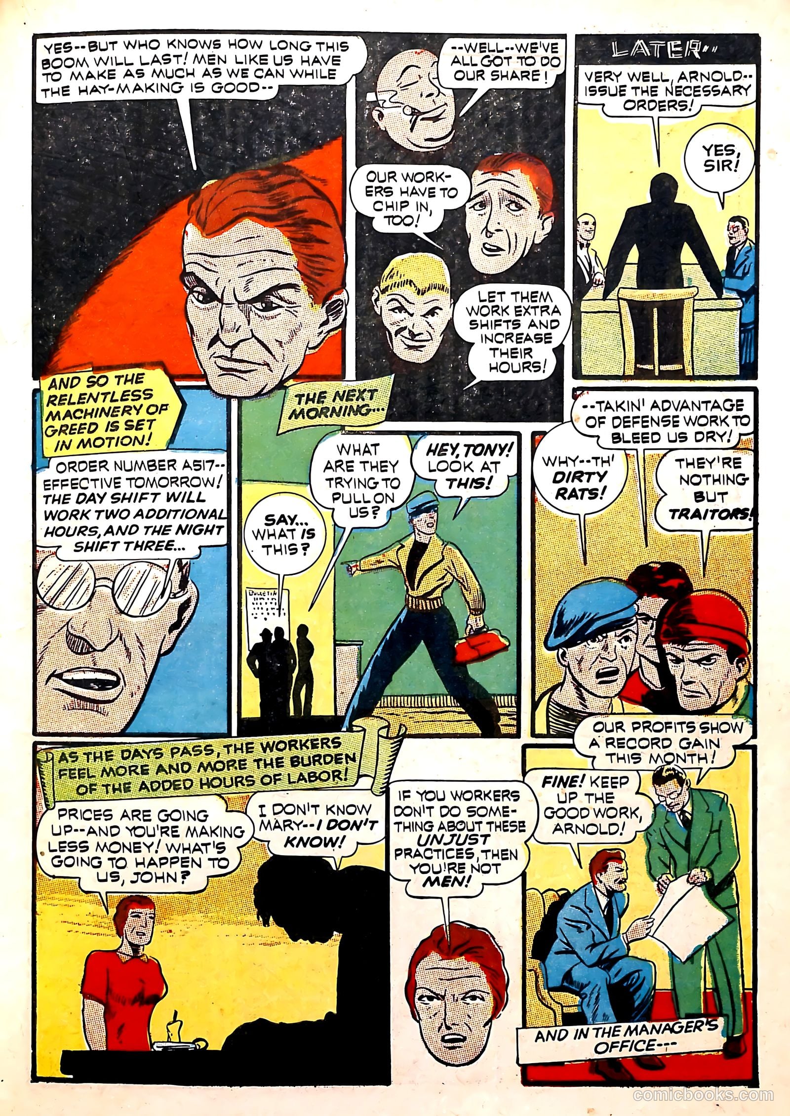 Silver Streak Comics #14 (1941) — page 32 of 63