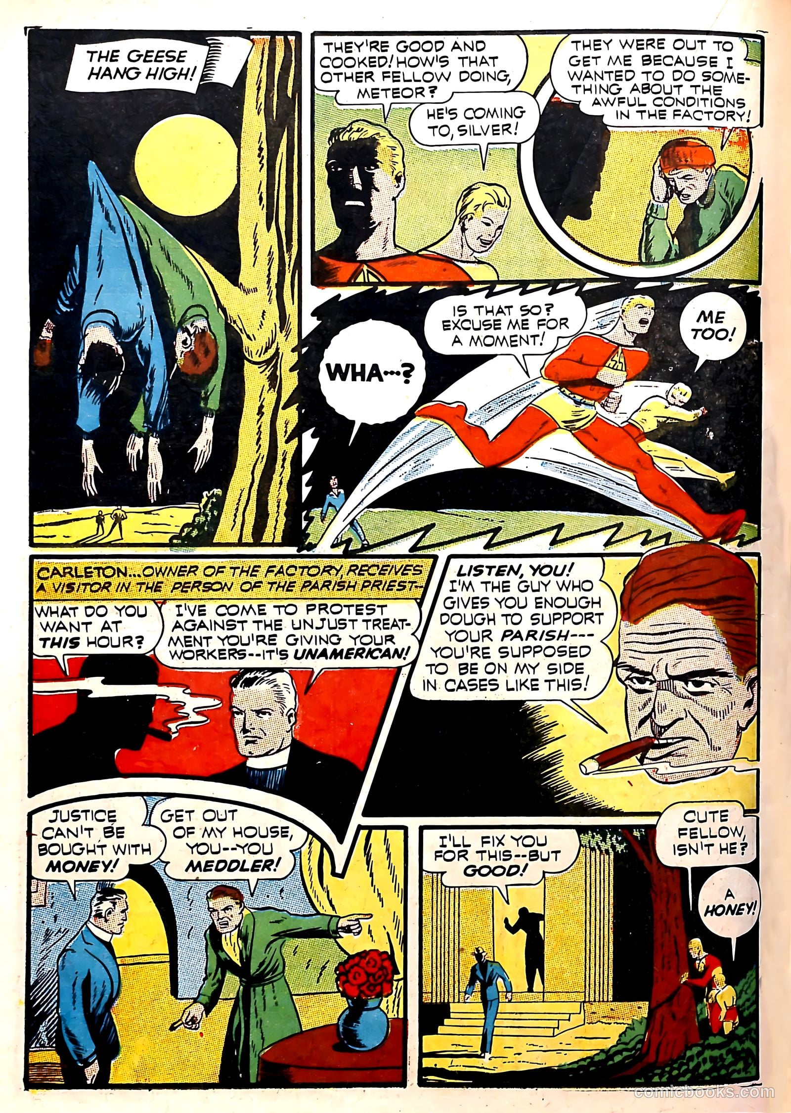 Silver Streak Comics #14 (1941) — page 35 of 63