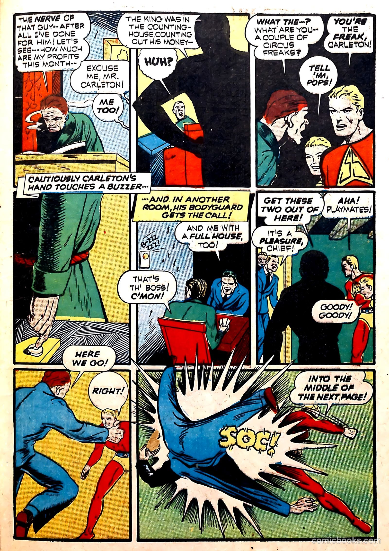 Silver Streak Comics #14 (1941) — page 36 of 63