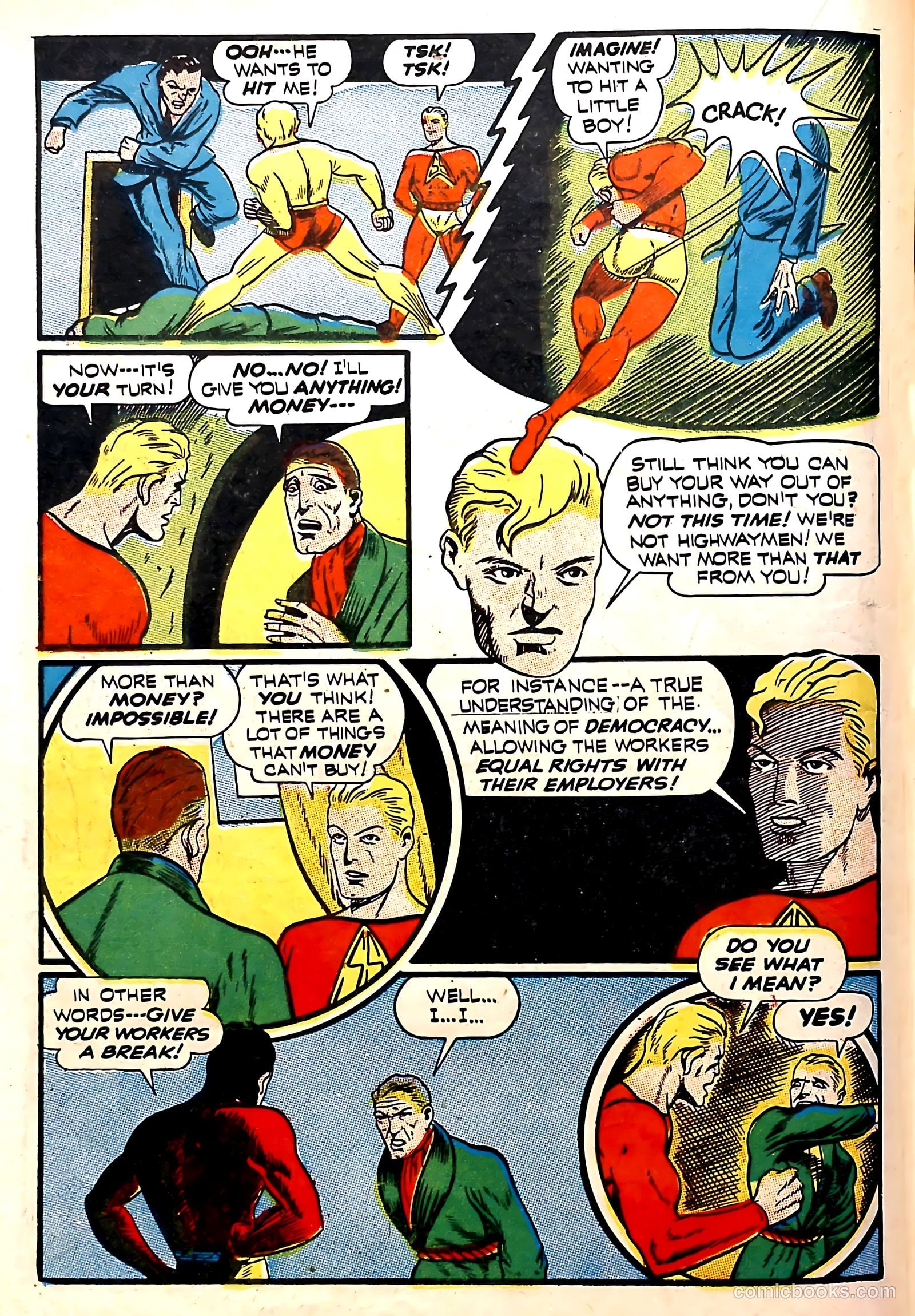 Silver Streak Comics #14 (1941) — page 37 of 63