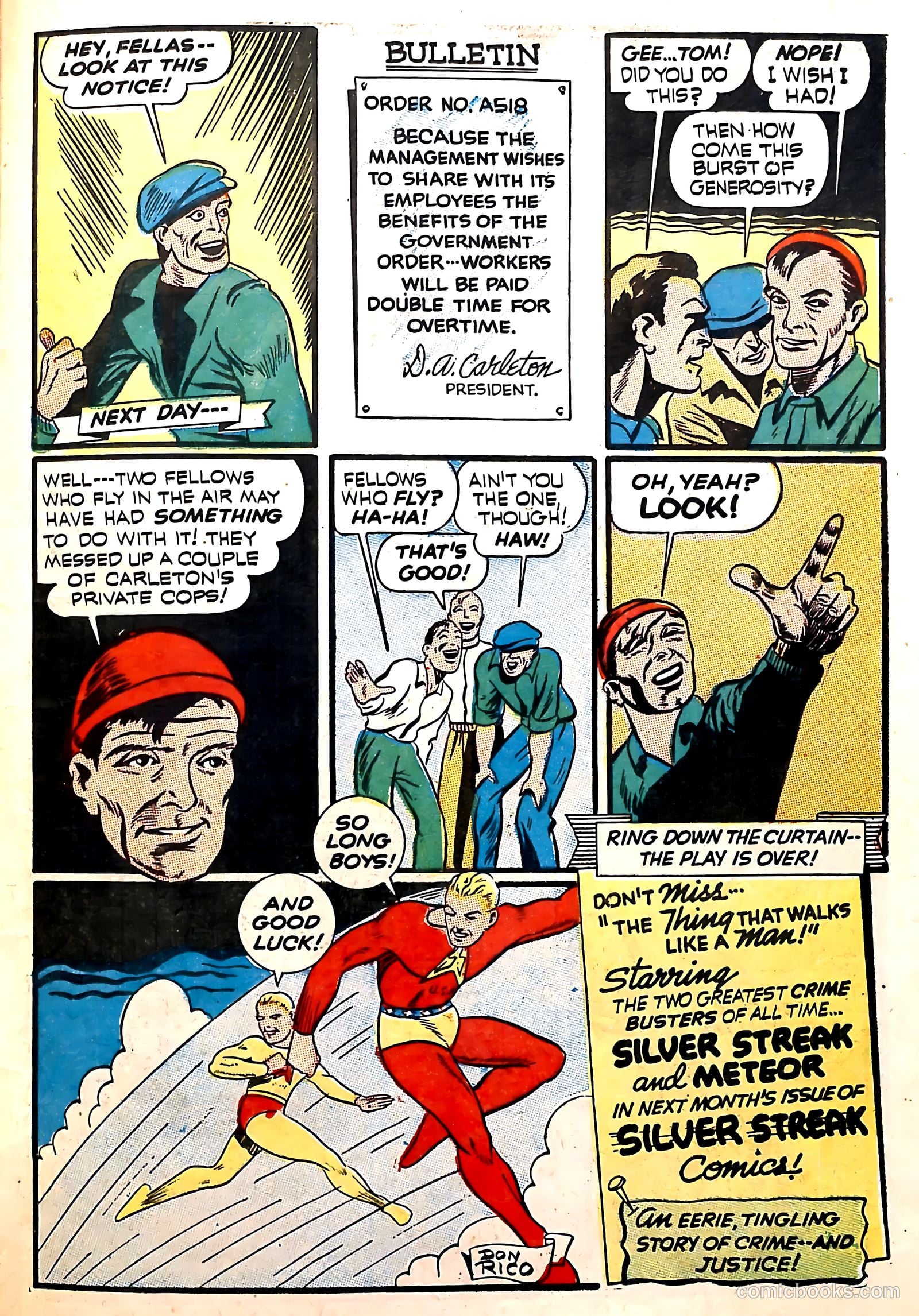 Silver Streak Comics #14 (1941) — page 38 of 63