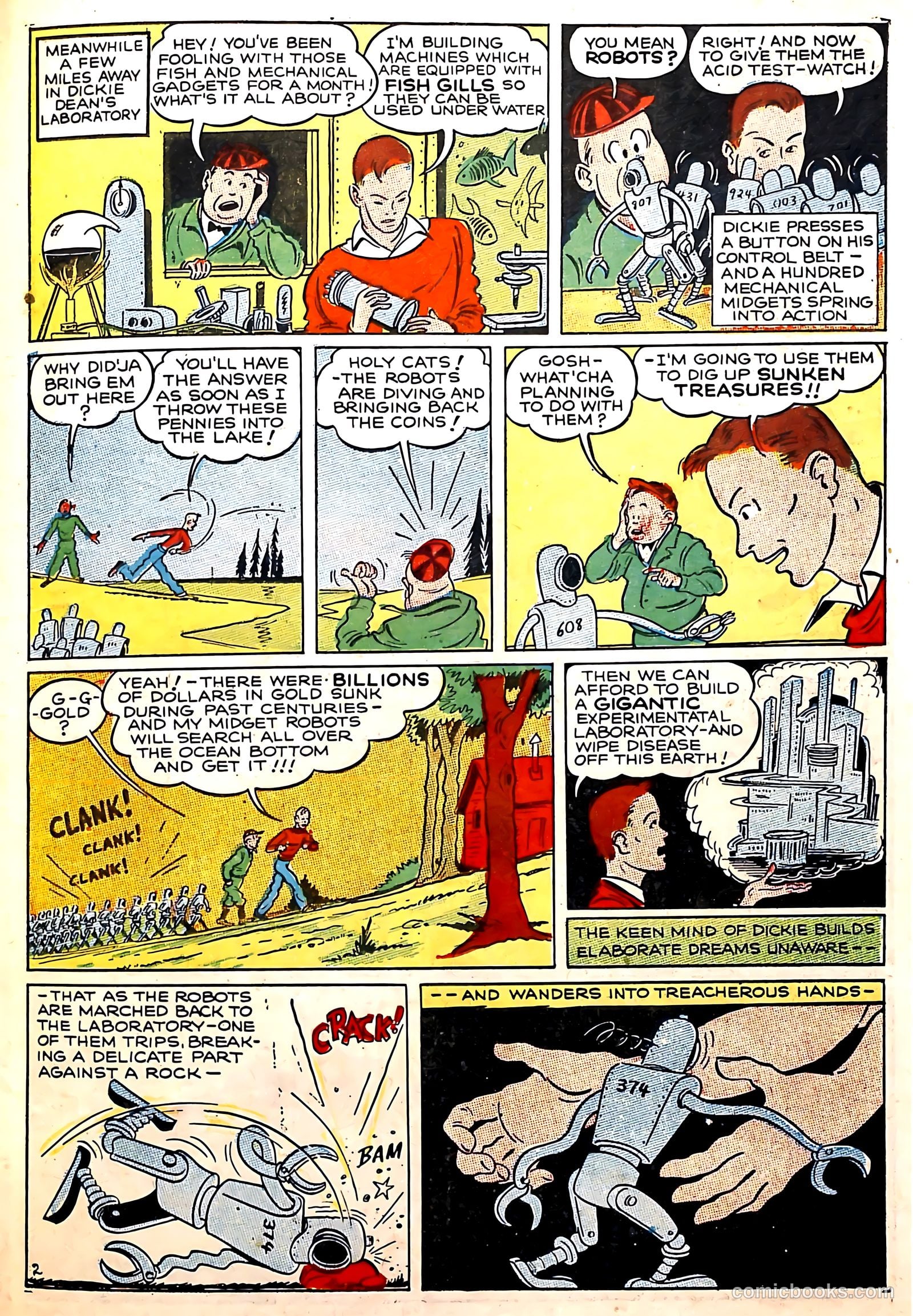 Silver Streak Comics #14 (1941) — page 40 of 63