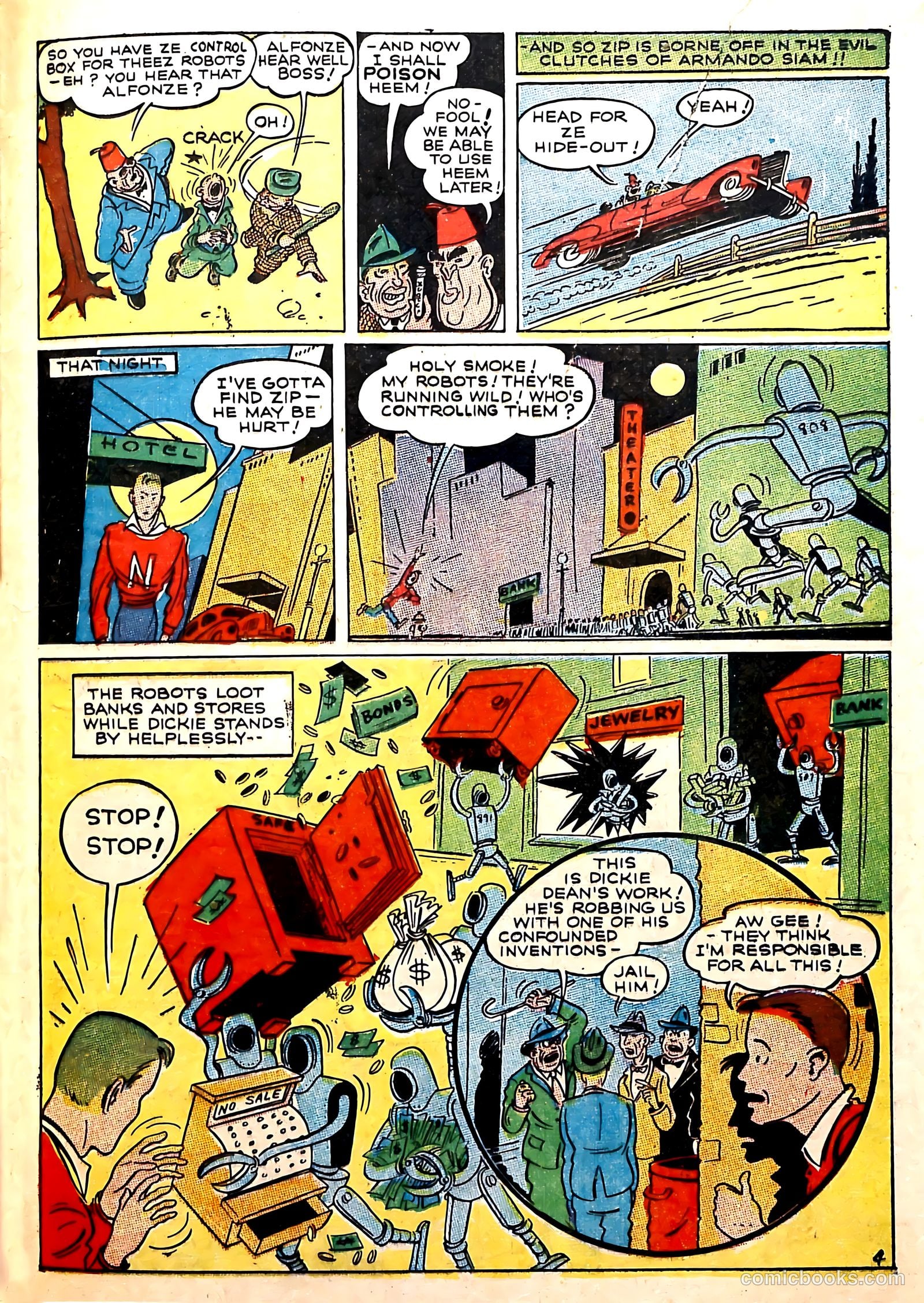 Silver Streak Comics #14 (1941) — page 42 of 63
