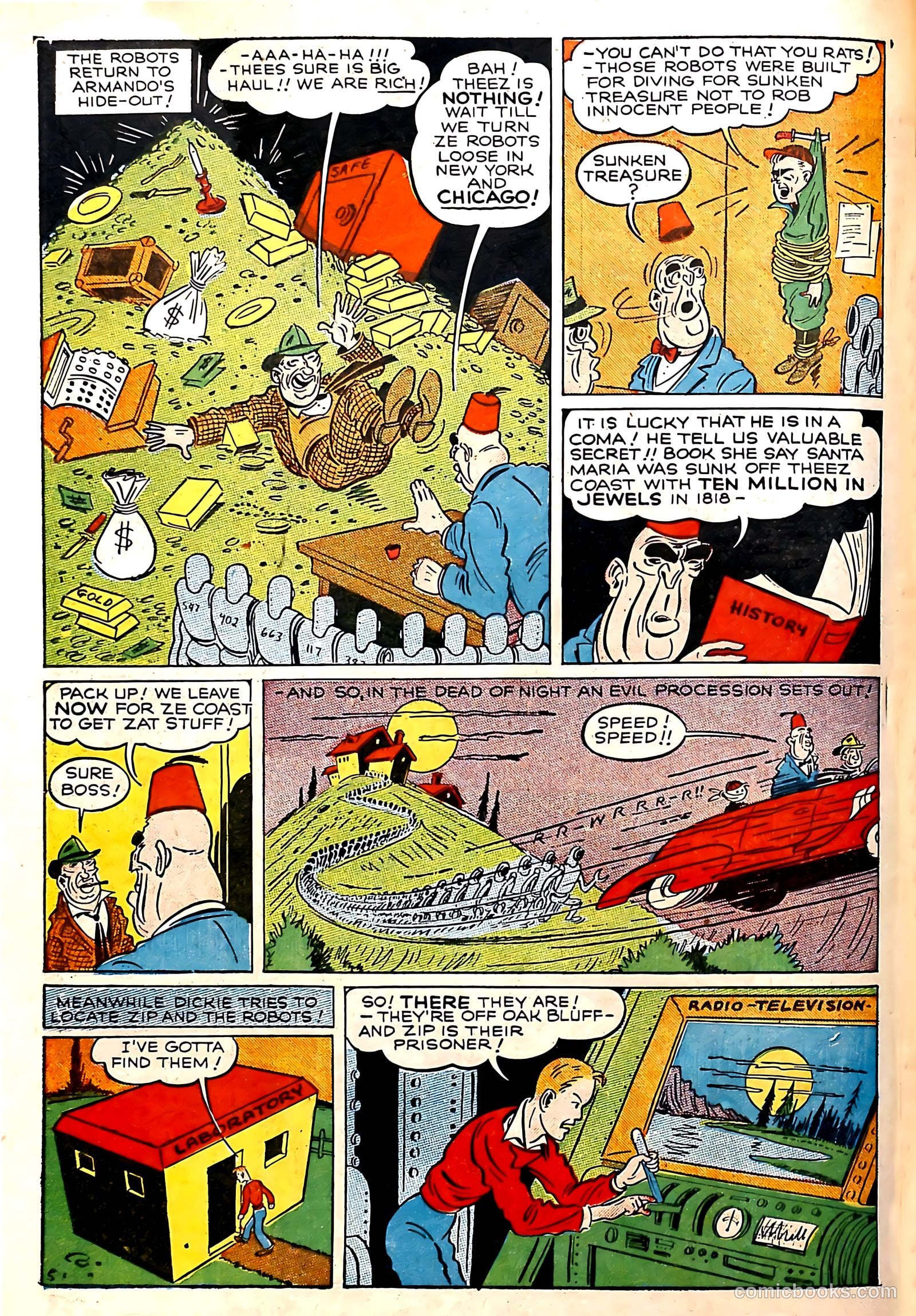 Silver Streak Comics #14 (1941) — page 43 of 63