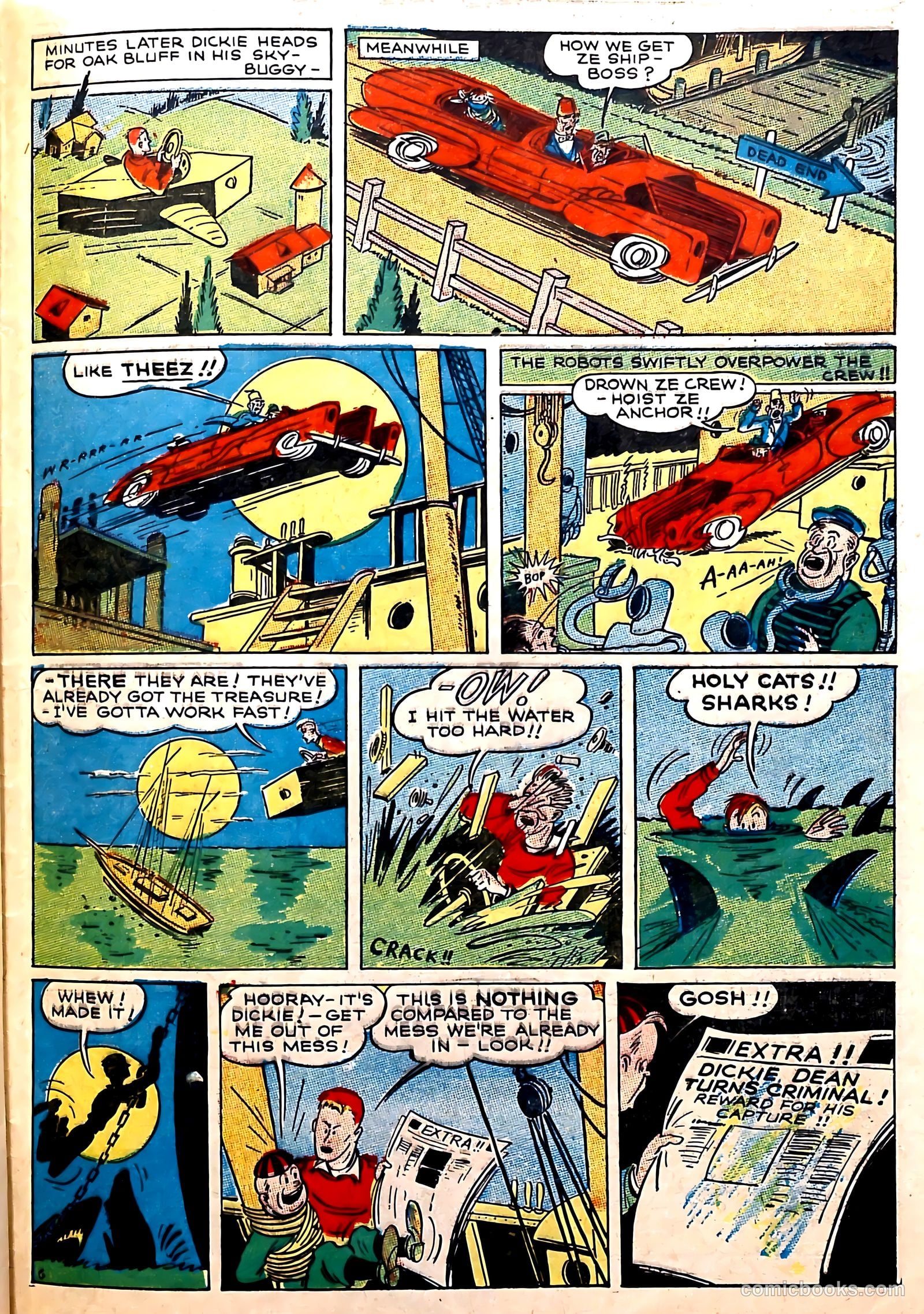 Silver Streak Comics #14 (1941) — page 44 of 63